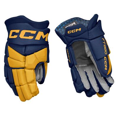 CCM JetSpeed FT880 Senior guanti neri