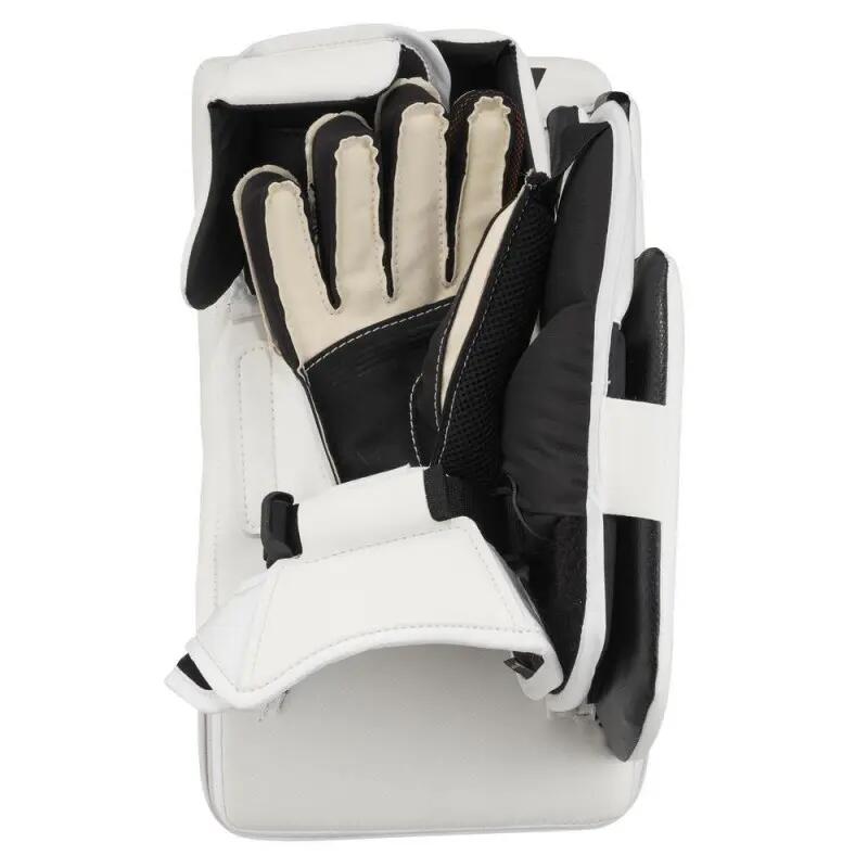 CCM EFlex 6 Senior Torwart-Blocker, Senior, Weiß, Full Erwachsene Handschuhe 2/4