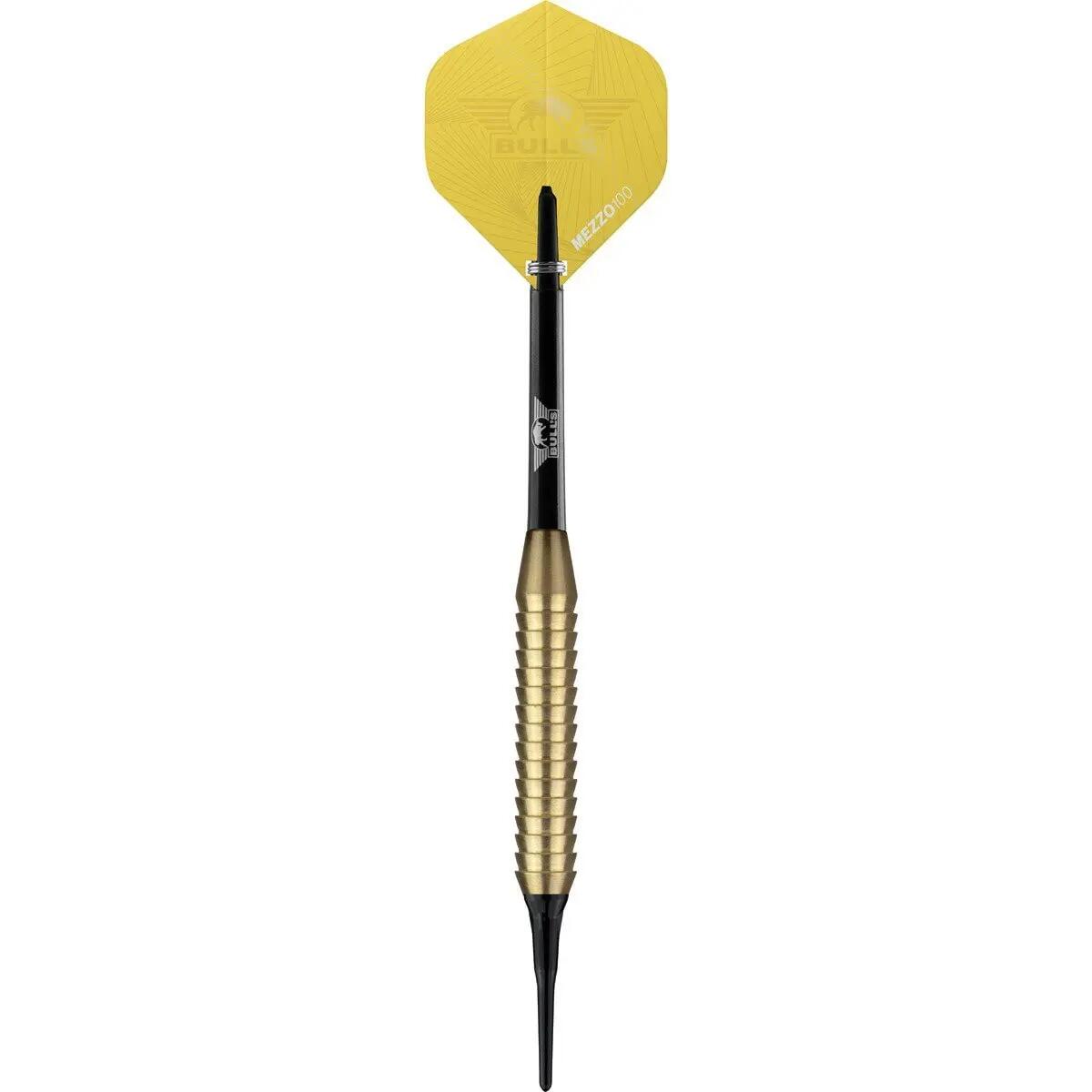 Softtip Charge Yellow Brass Softtip Dartpijlen 2/5