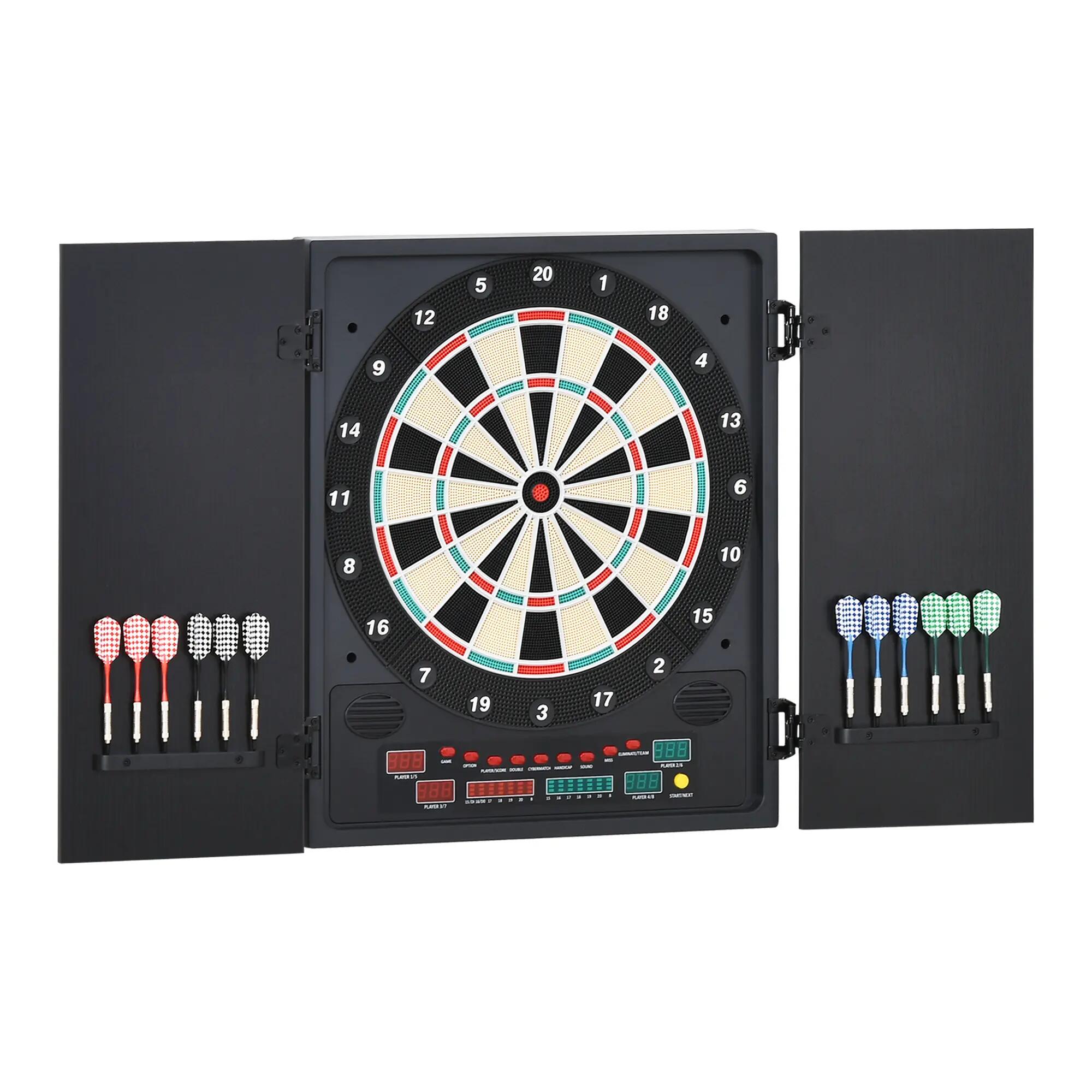 Cible électronique - Darts - Mixte - 27 jeux - Noir 2/6