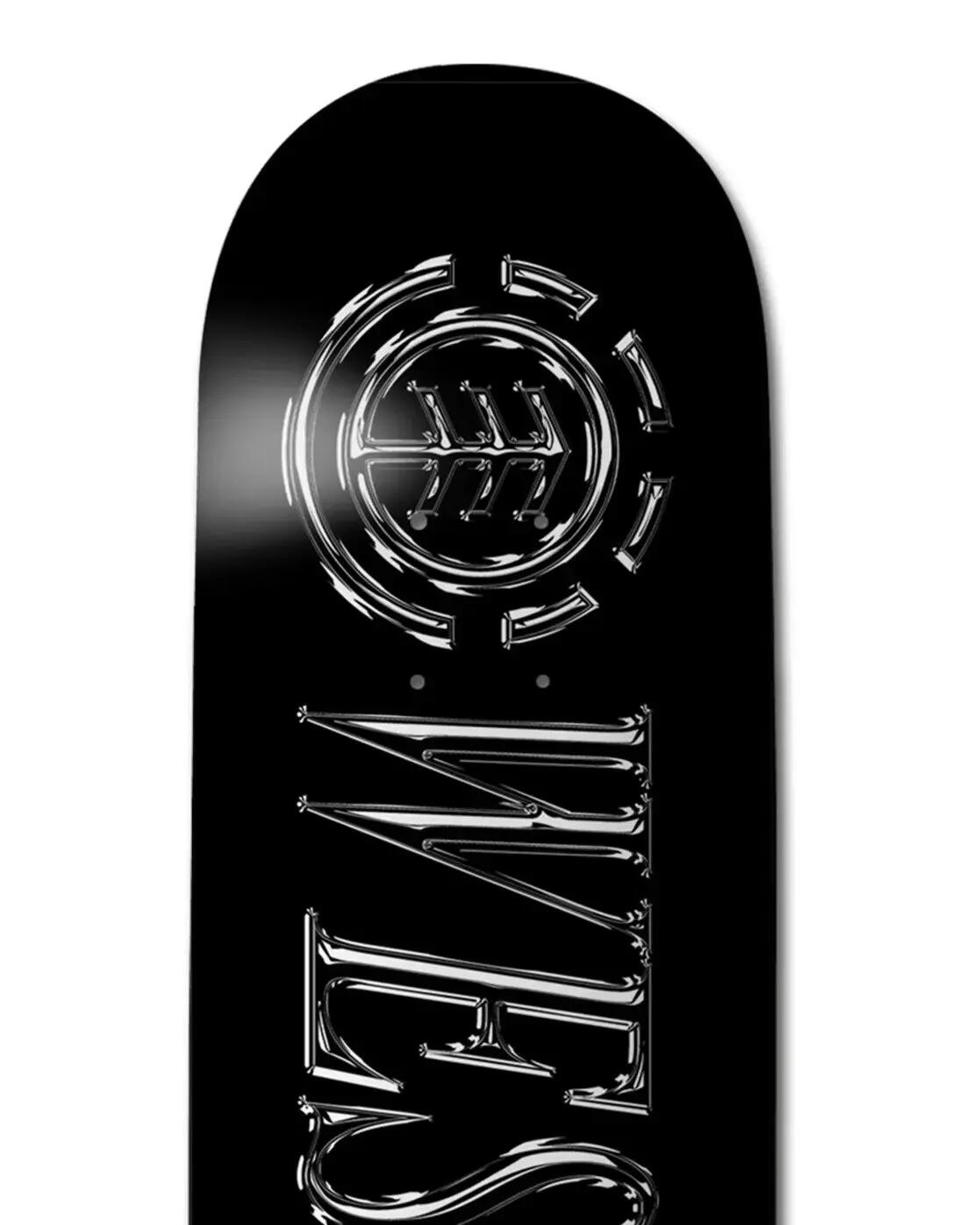 ELEMENT Chrome Brandon Westgate skateboard deck Zwart Chrome 7.875" 4/4