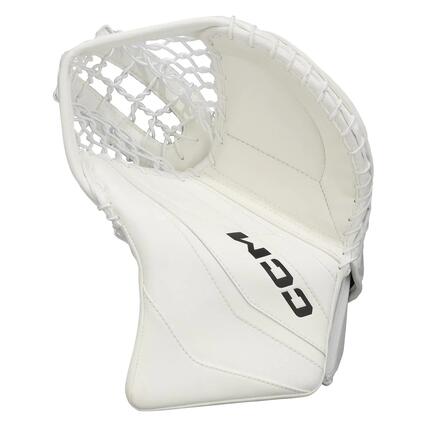 CCM EFlex 6 Senior gants attrapeurs de gardien de hockey blancs – Full Right
