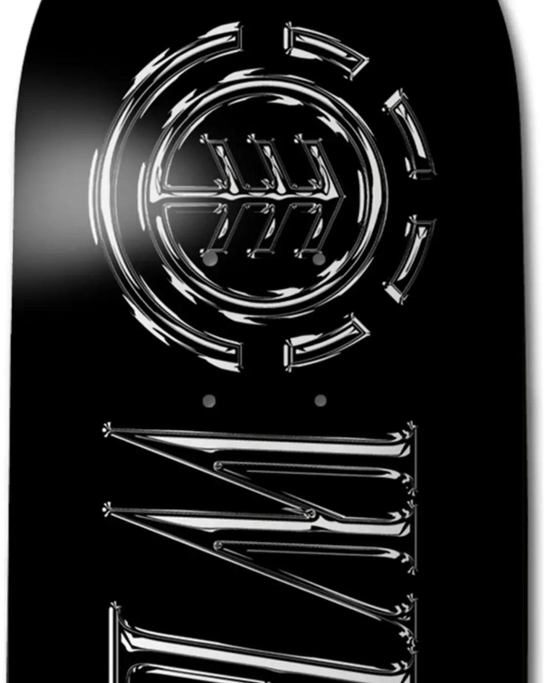 ELEMENT Chrome Brandon Westgate skateboard deck Zwart Chrome 7.875" 3/4