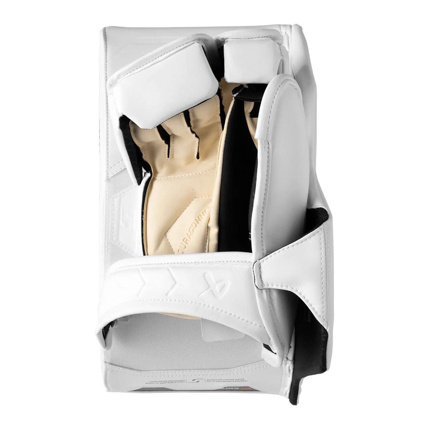 BAUER Supreme Fuse Senior Wit REG keepersblokhandschoen voor volwassenen 2/4