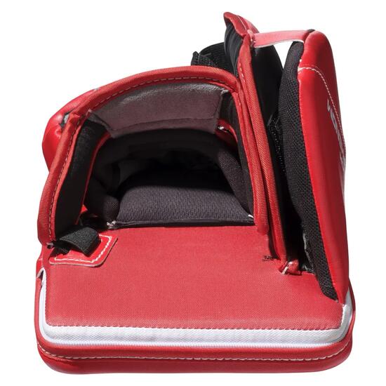 CCM Phenom Junior gants bloqueur de gardien de hockey rouges/blancs – Regular