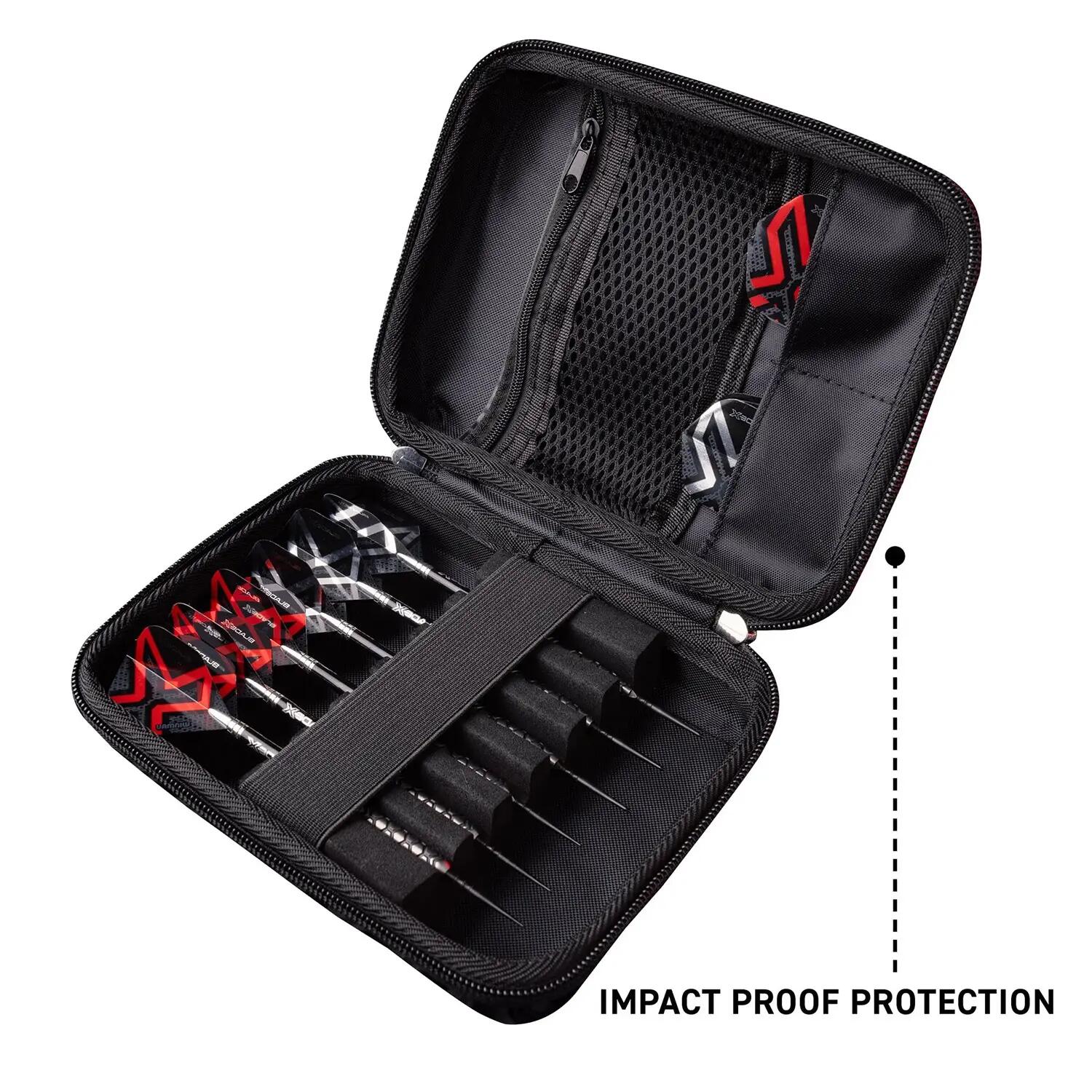 Winmau Étui à fléchettes Blade X Armor G2 Noir/Rouge 2/6