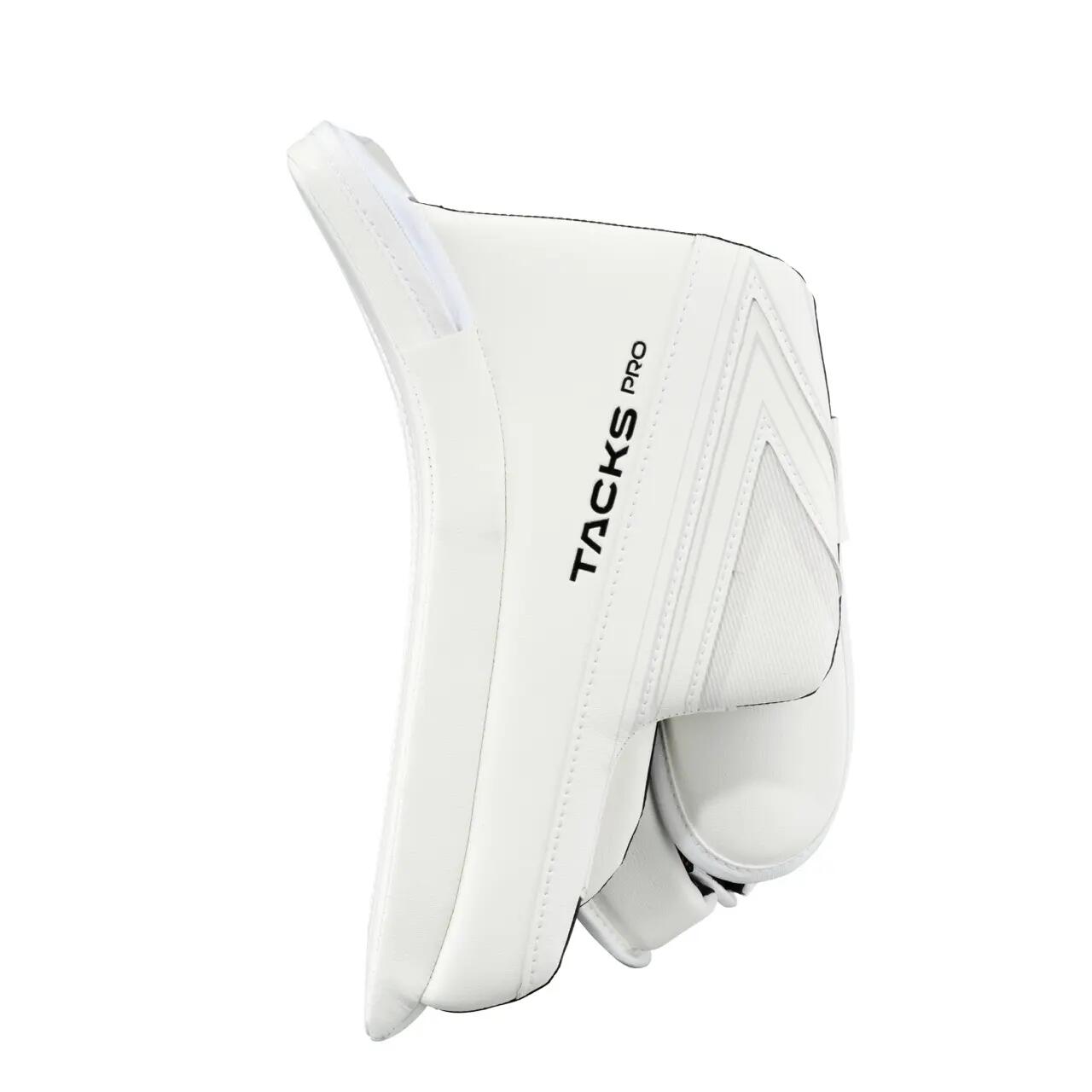 Gbtackspro Senior CCM Tacks PRO bloqueur de gardien blanc REG pour adultes 5/6