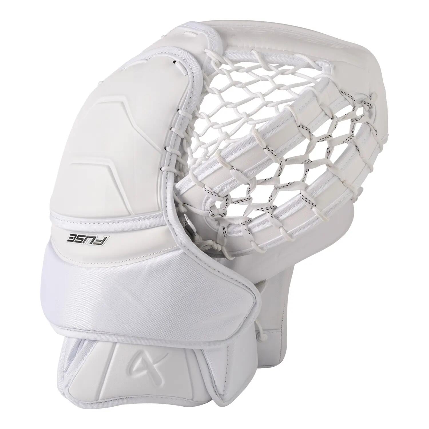 BAUER Supreme Fuse Senior Torwartfanghandschuh Weiß REG für Erwachsene 2/6