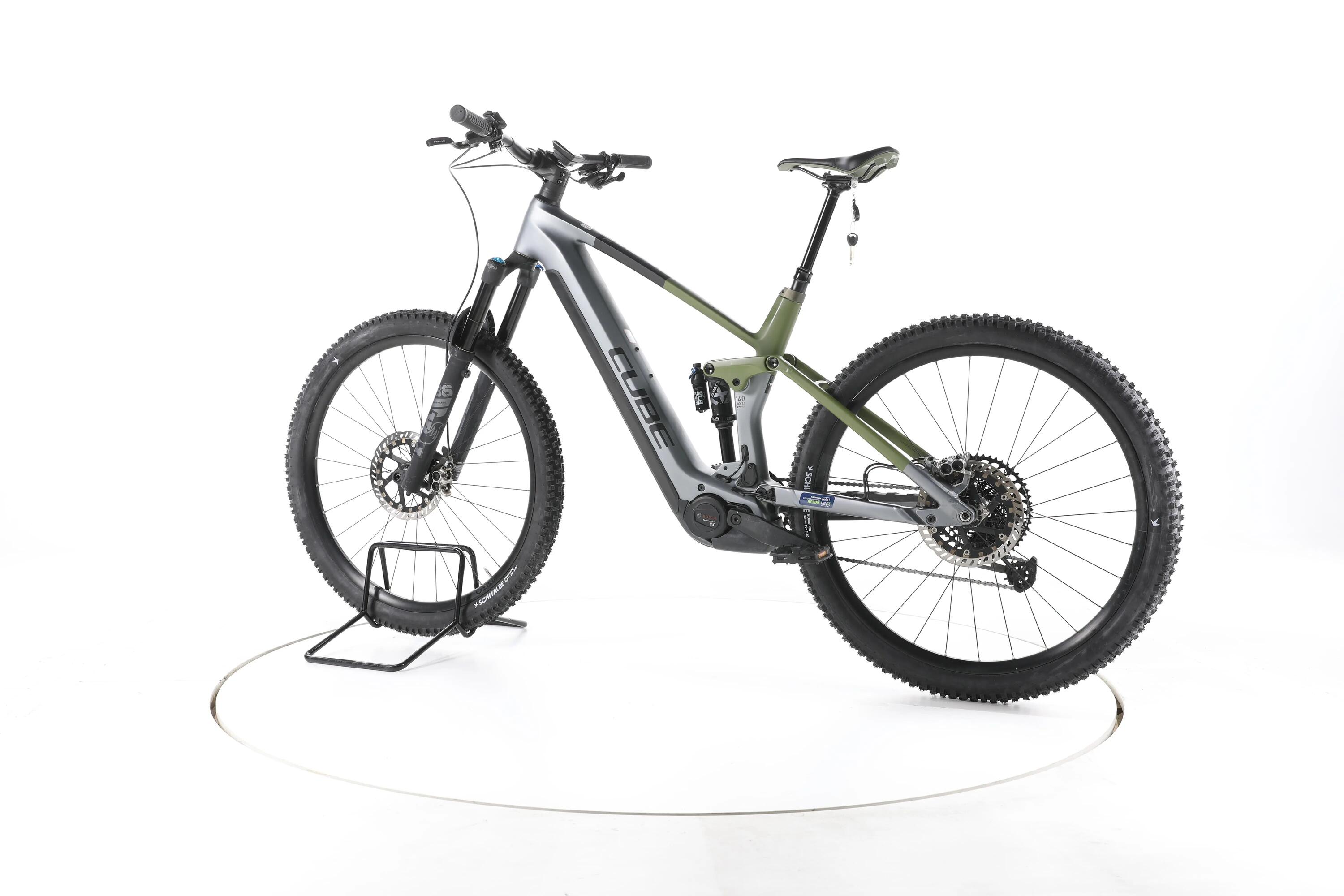 Second Life - Cube Stereo Hybrid 140 HPC TM E-Bike Carbon - Bardzo dobry stan 7/7