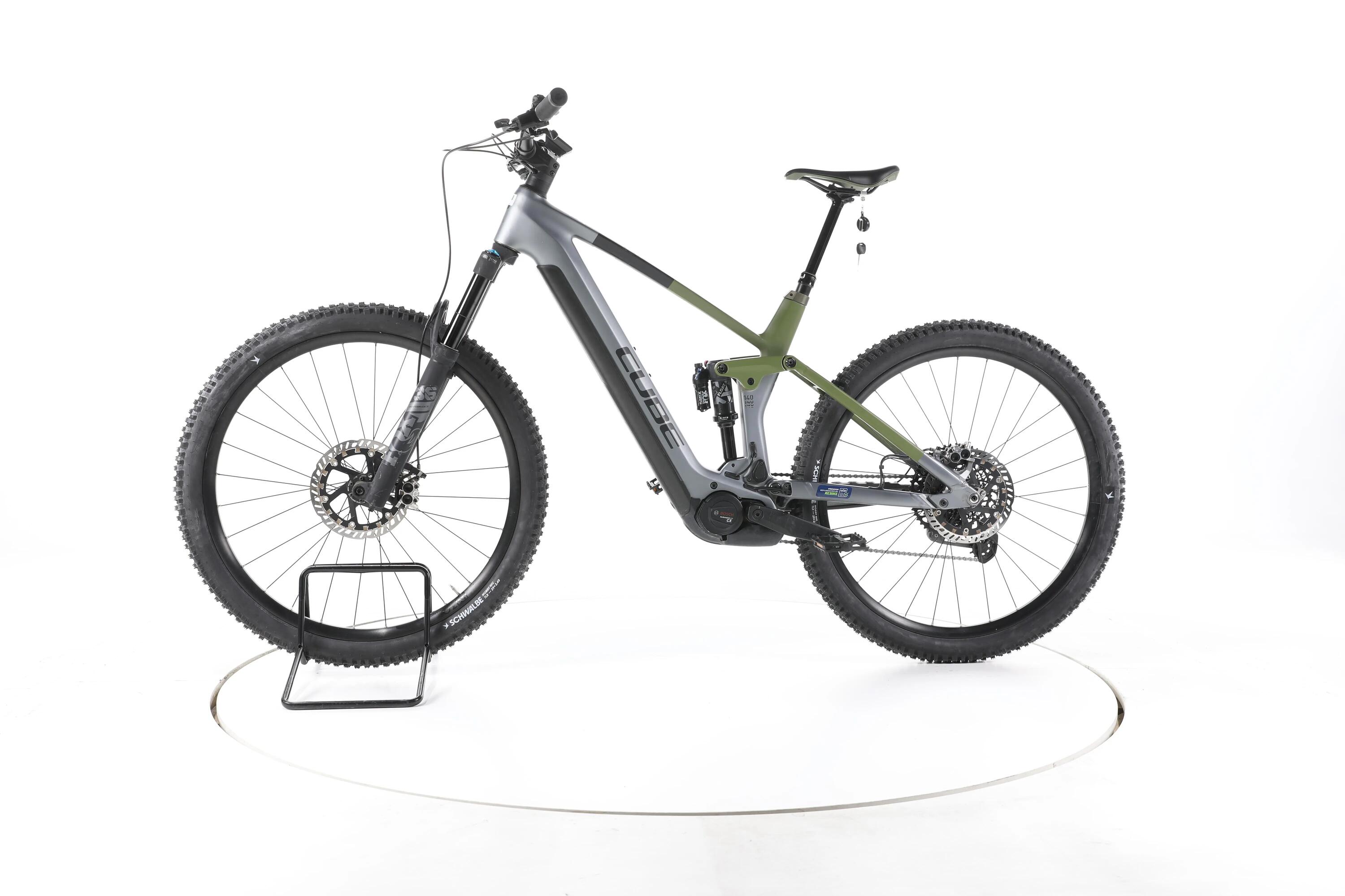 Second Life - Cube Stereo Hybrid 140 HPC TM E-Bike Carbon - Bardzo dobry stan 6/7