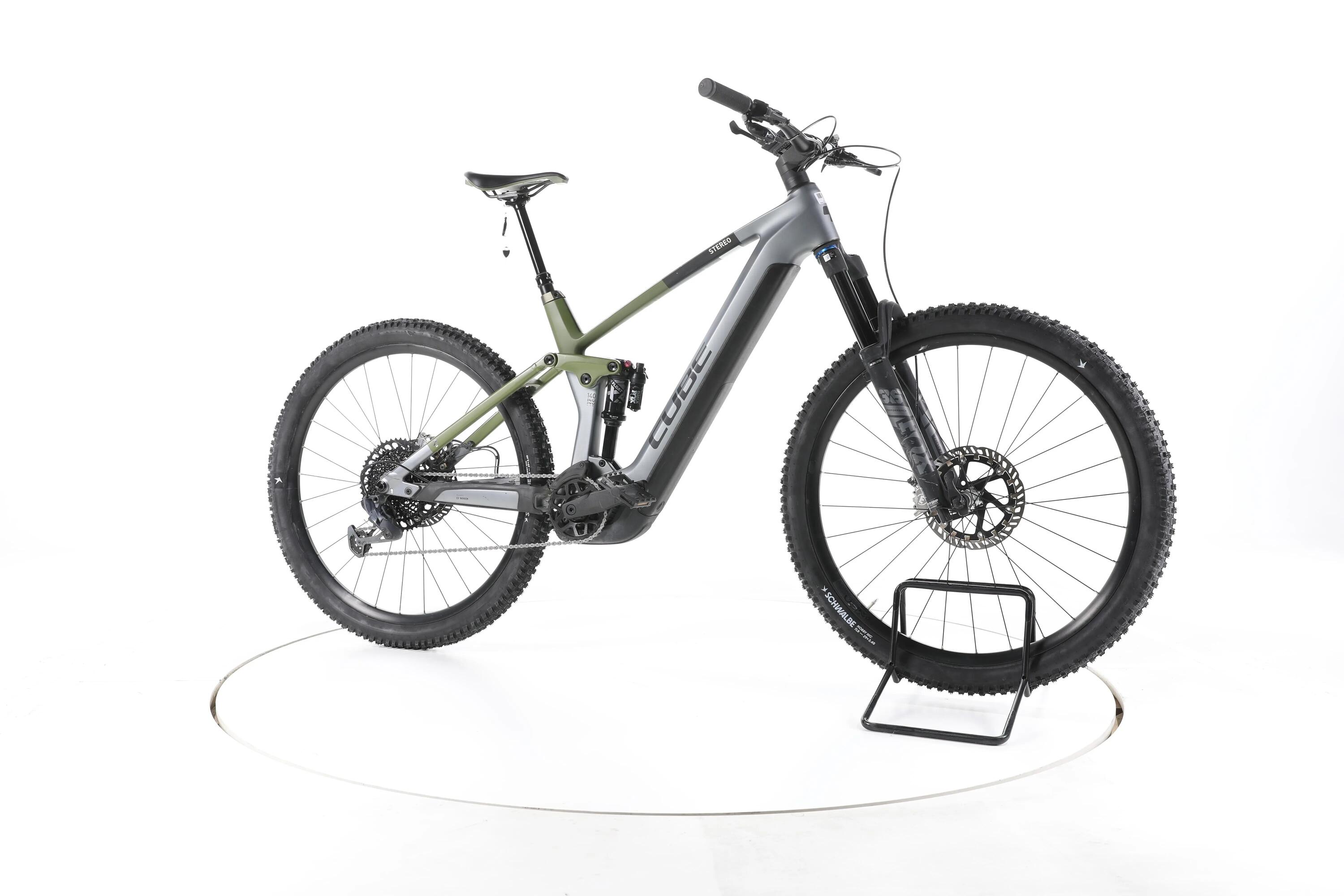 Second Life - Cube Stereo Hybrid 140 HPC TM E-Bike Carbon - Bardzo dobry stan 2/7
