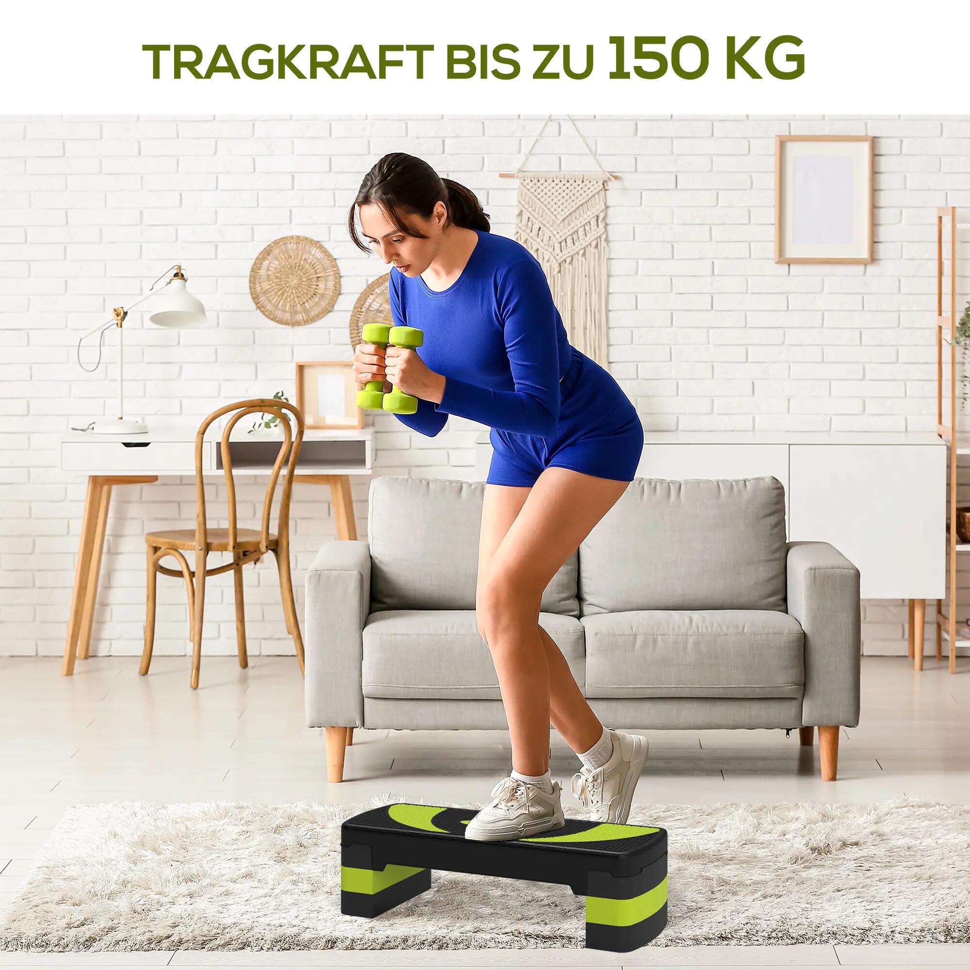 Stepper aérobique, réglable en hauteur, pour une utilisation intérieure et extér 9/9