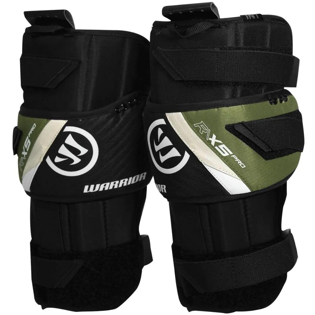 WARRIOR X5 PRO Knee Senior OSZ Black adult Hockey Goalie Protectors