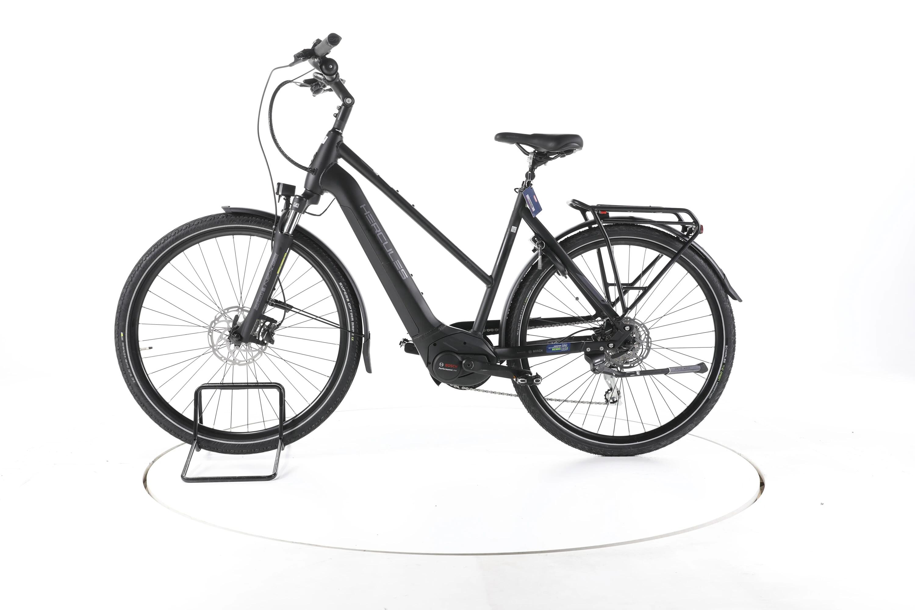 Second Life - Hercules Futura Sport I-8 Trekking E-Bike - Bardzo dobry stan 6/7
