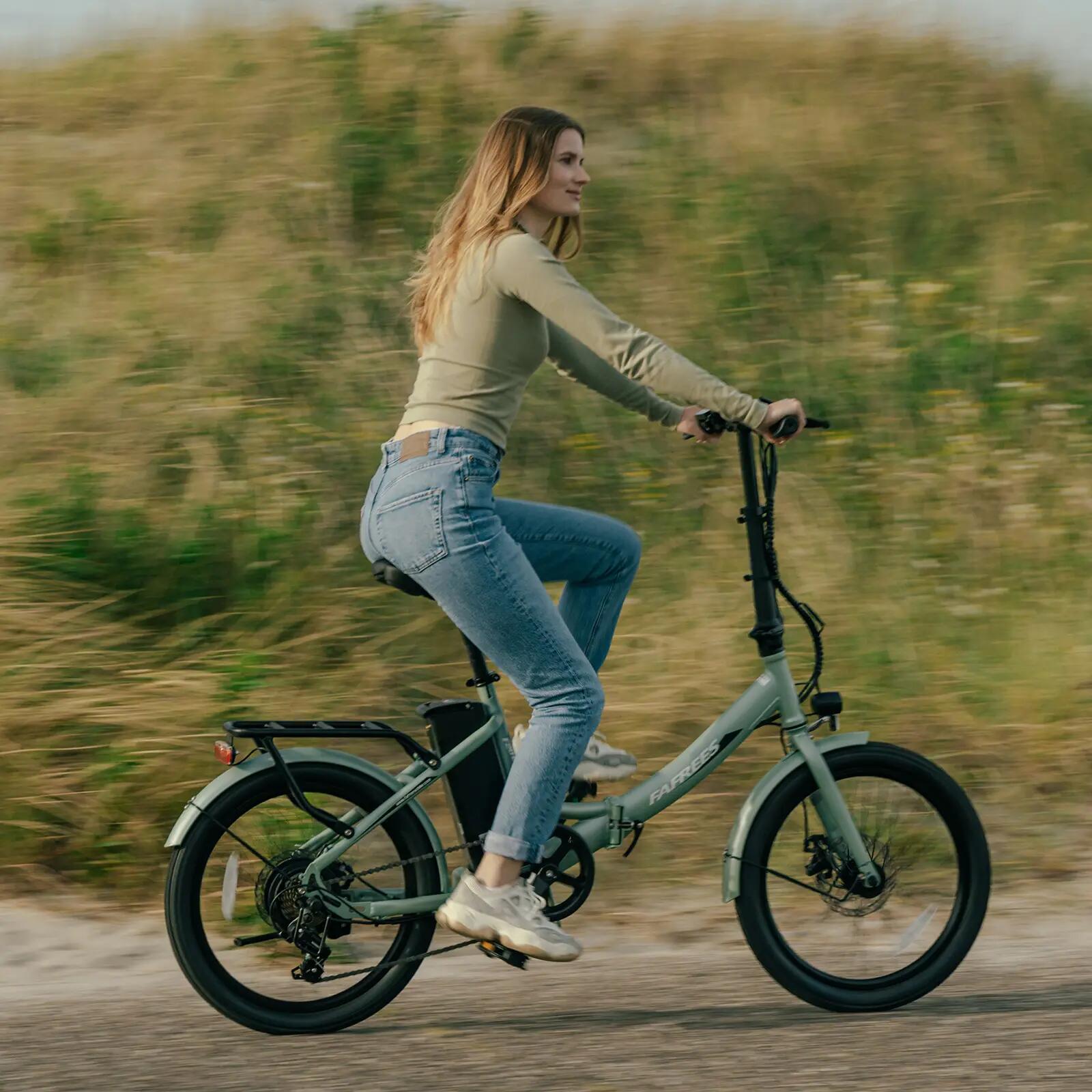 Bicyclette électrique pour adulte Fafrees F20 light, batterie 36V 20Ah 13/15