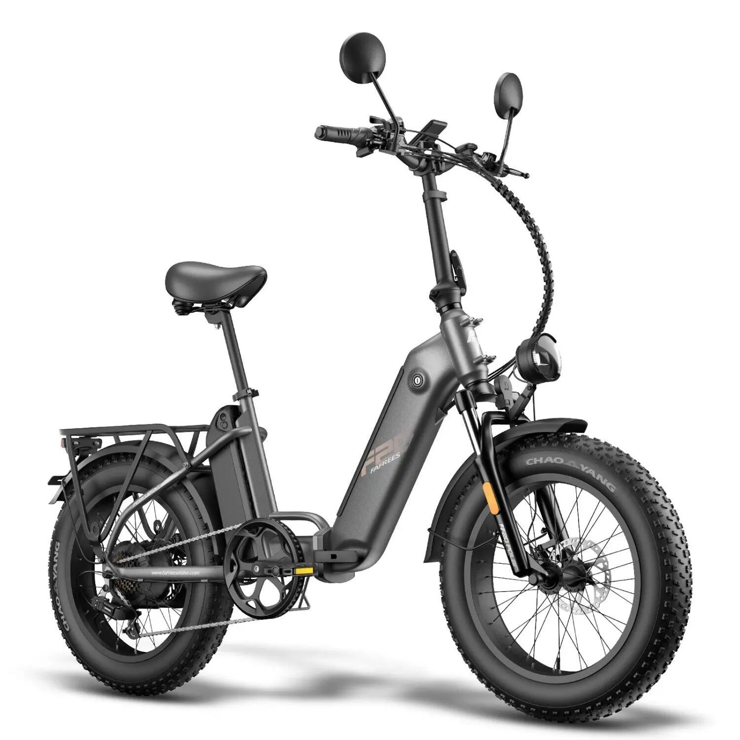 Bicicleta Elétrica FAFREES FF20 Polar 500W 48V26.8Ah 20" Dobrável - Gunmetal 2/5