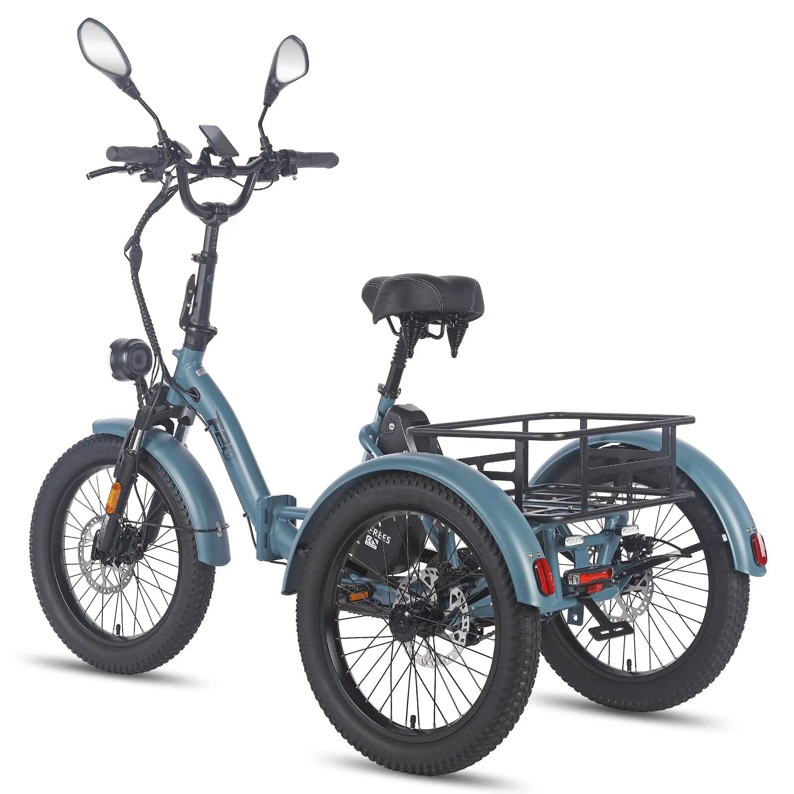FAFREES F20 Mate Triporteur Électrique - Moteur 500W Batterie 48V21AH Freins 5/5