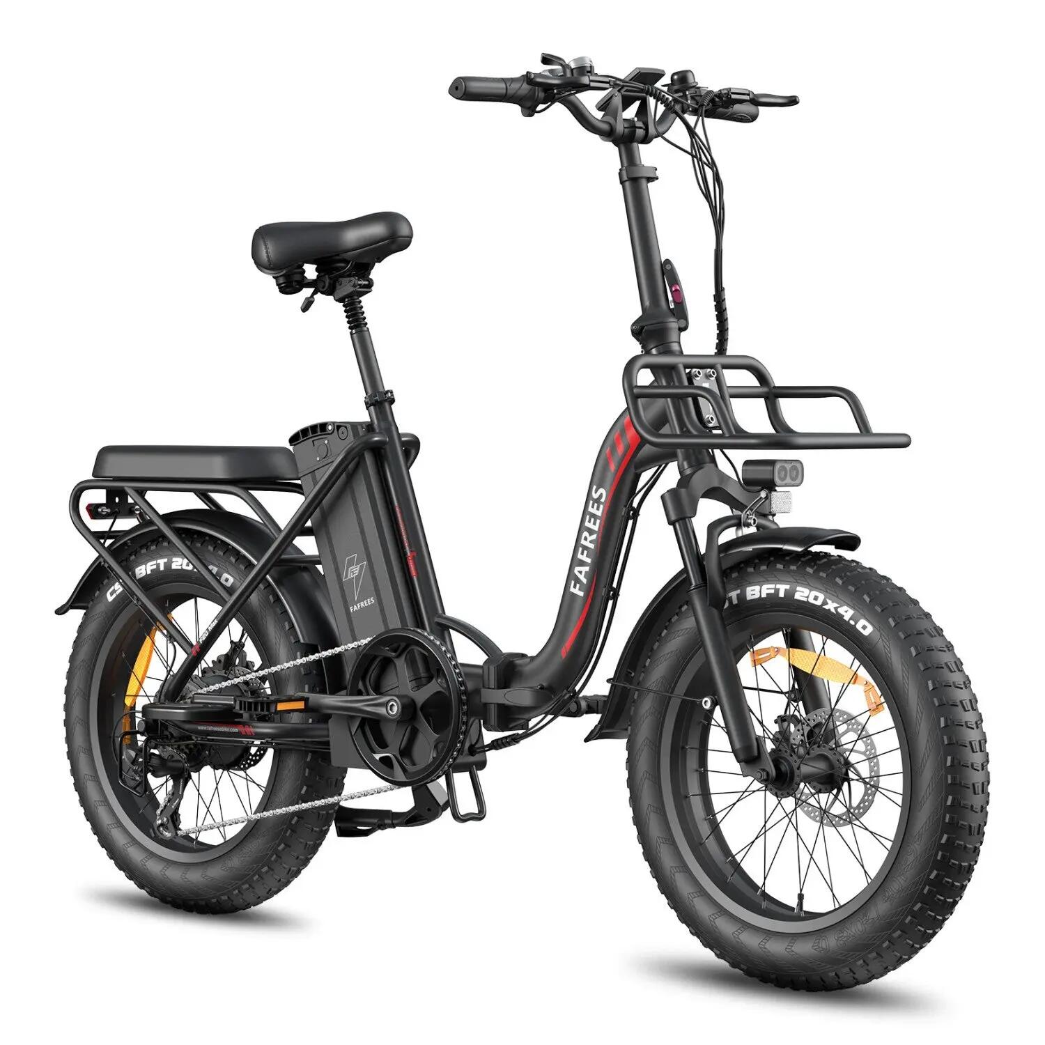 Bici Elettrica FAFREES F20 Max 500W48V30Ah 20x4.0" - Black 3/5