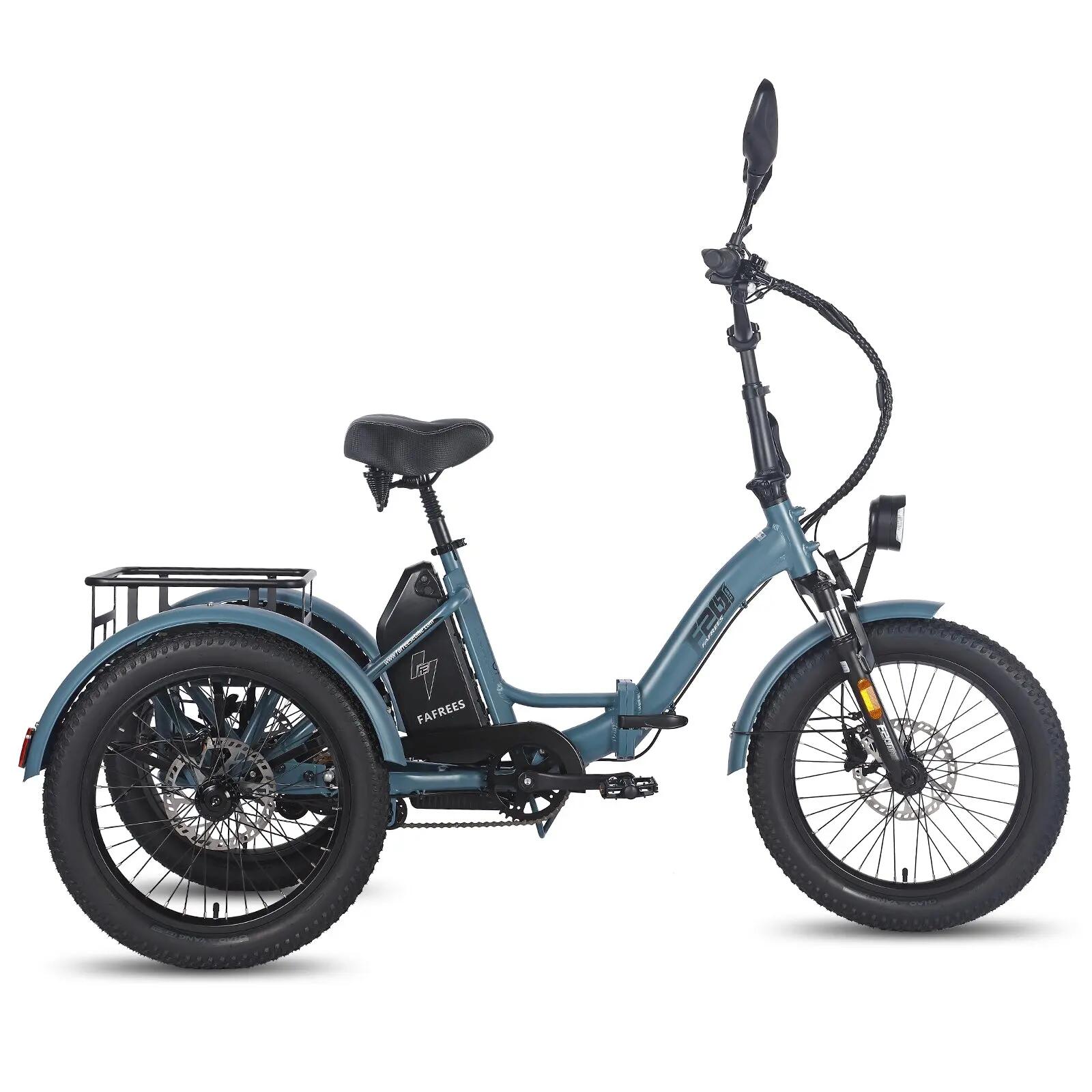FAFREES F20 Mate Triporteur Électrique - Moteur 500W Batterie 48V21AH Freins 4/5
