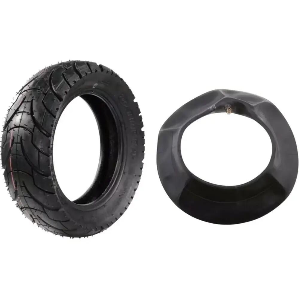 Pachet Cauciuc trotinetă road 80/65-6 + Cameră trotinetă cu valvă la 90(L-3-L-4)