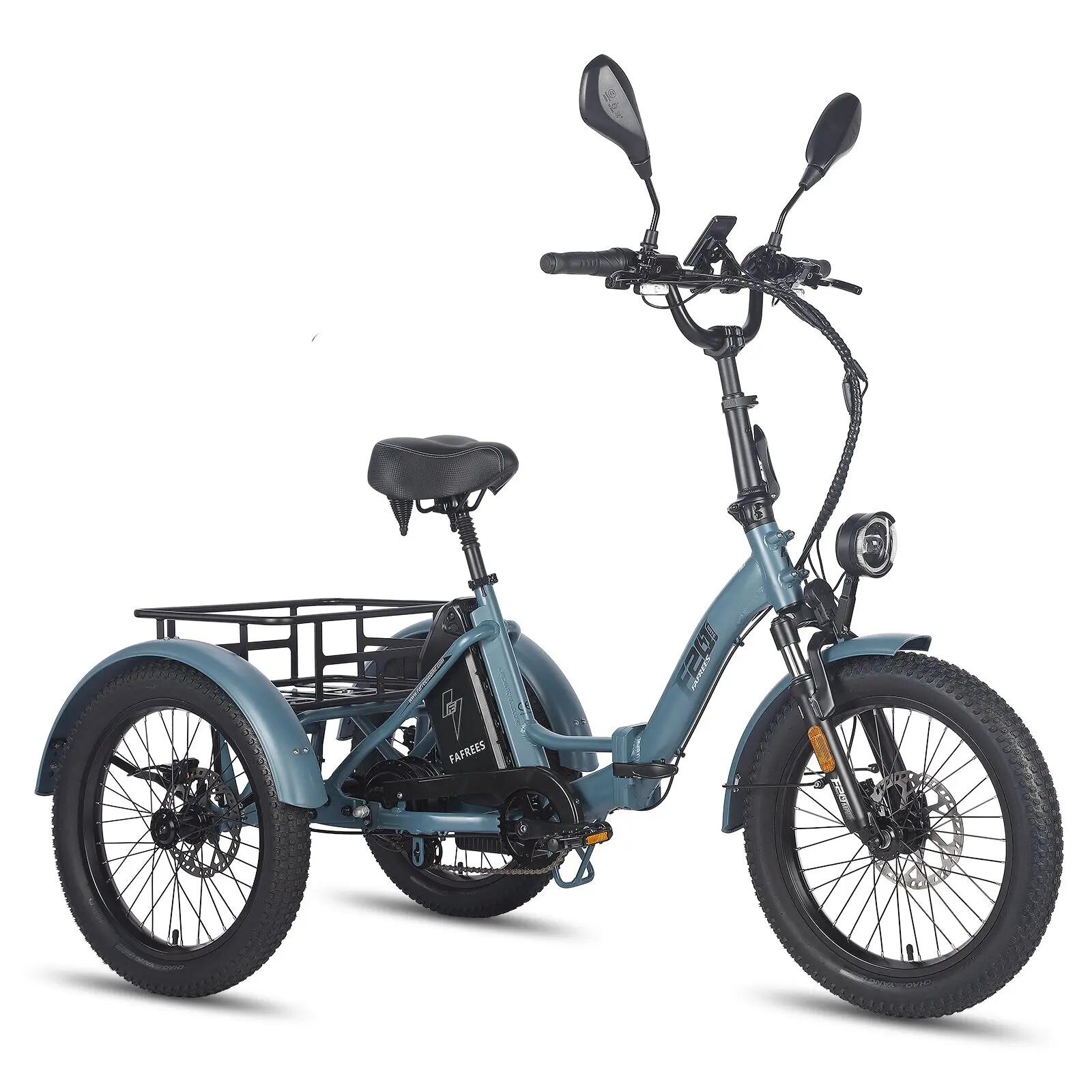 FAFREES F20 Mate Triporteur Électrique - Moteur 500W Batterie 48V21AH Freins 2/5