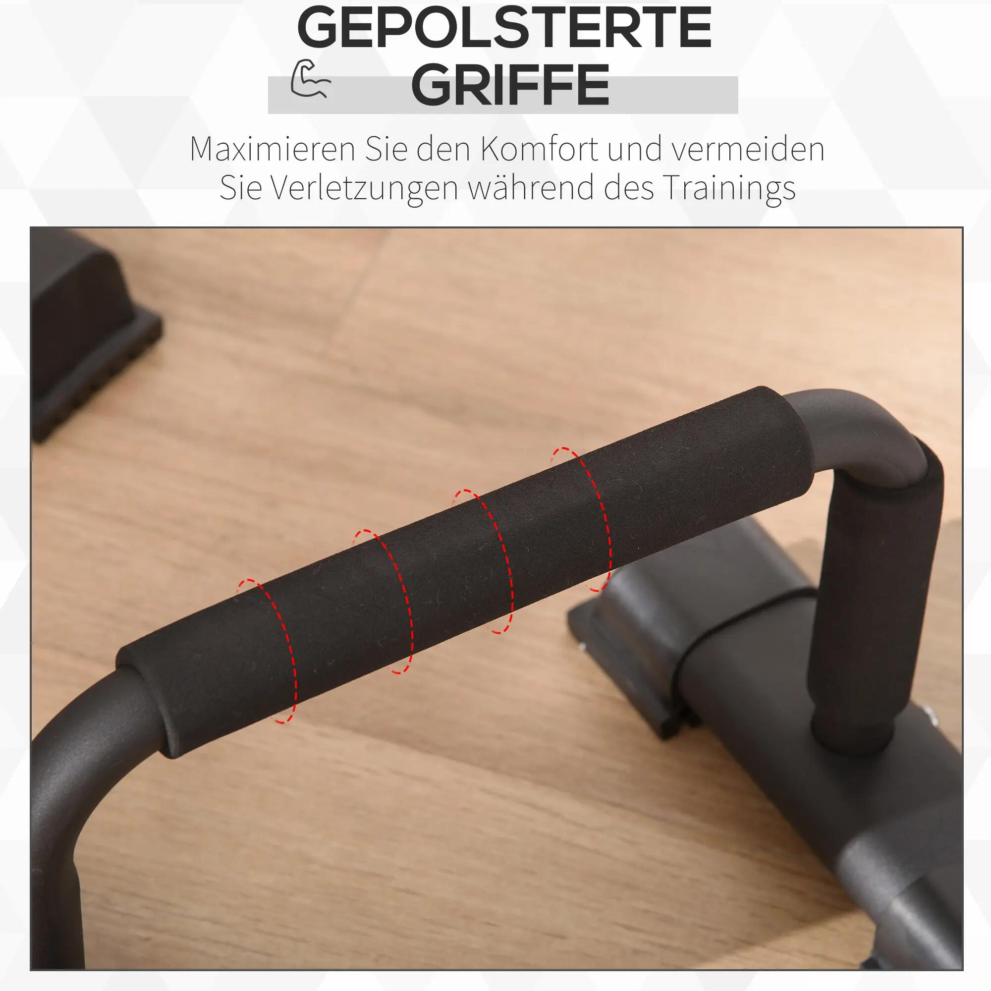 Barres parallèles (lot de 2), station de dips, capacité de charge jusqu'à 120 kg 8/9