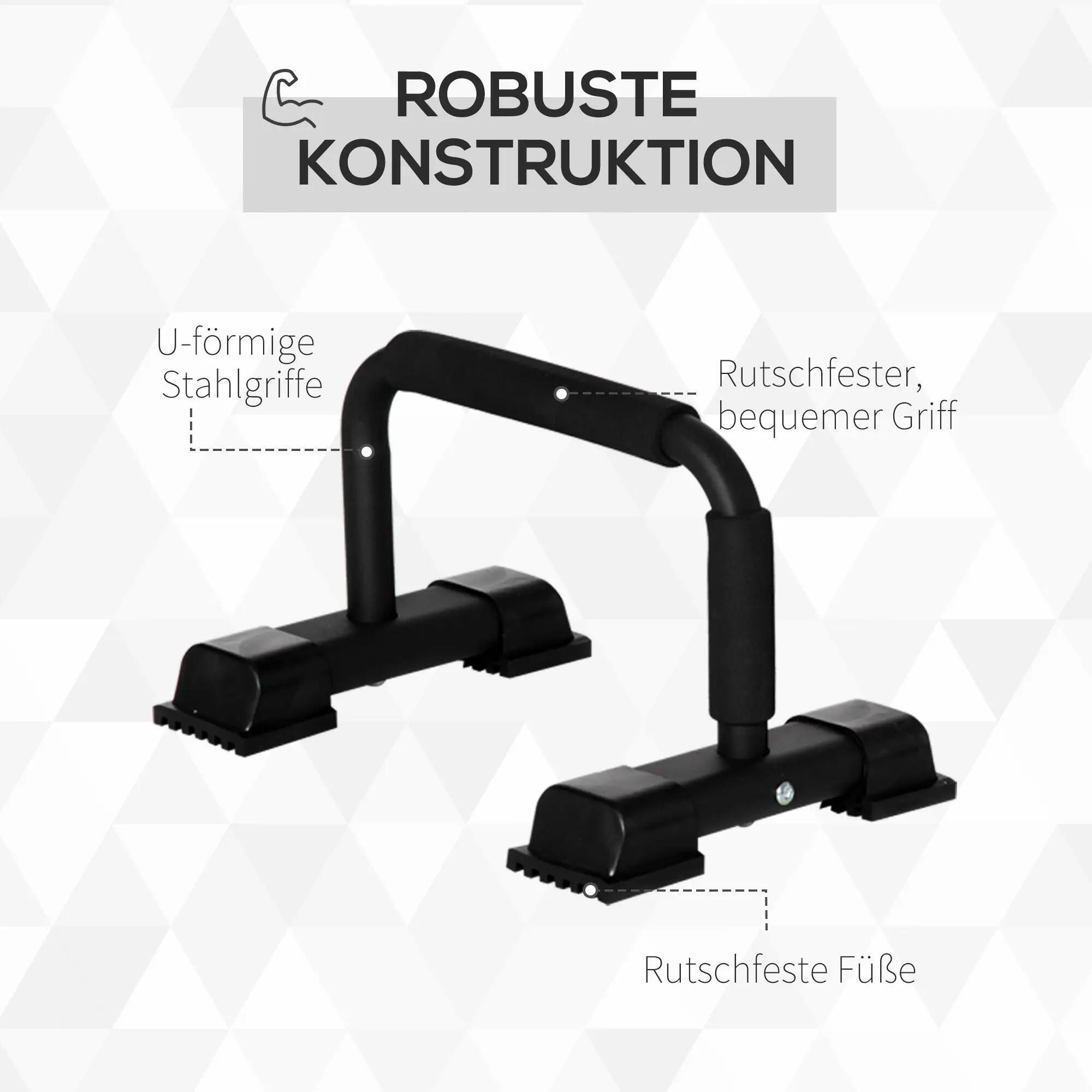 Barres parallèles (lot de 2), station de dips, capacité de charge jusqu'à 120 kg 7/9