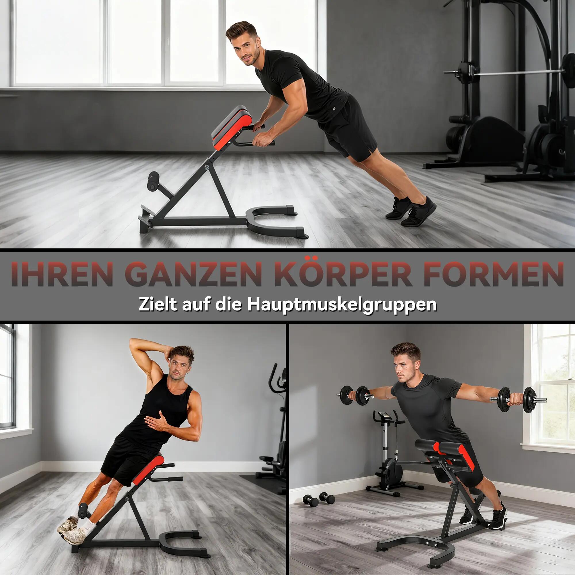 Chaise d'entraînement, banc de fitness, banc de musculation, acier, réglable, po 6/9