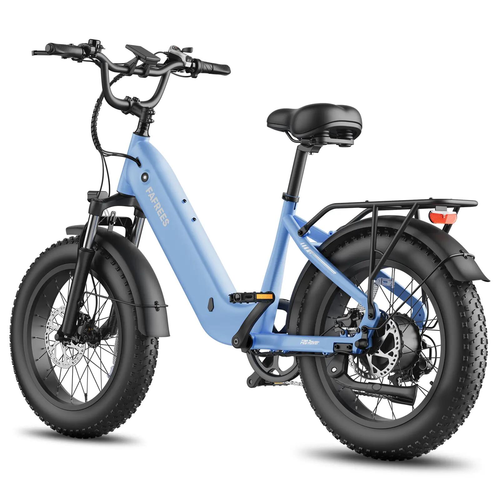 Bicicleta eléctrica para adultos F20 Rover, neumáticos 20×4,0", batería 48V 15Ah 5/8