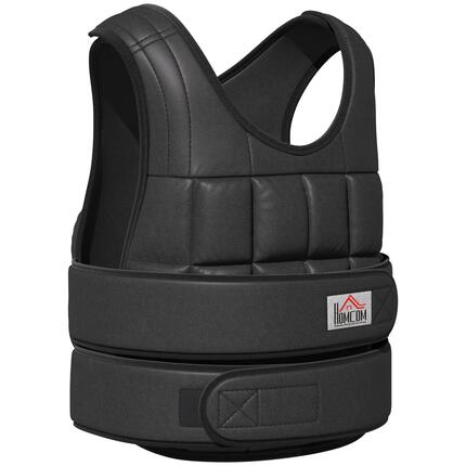 Gilet lesté de 30 kg avec 35 sacs de poids, réglable, pour l'entraînement de la