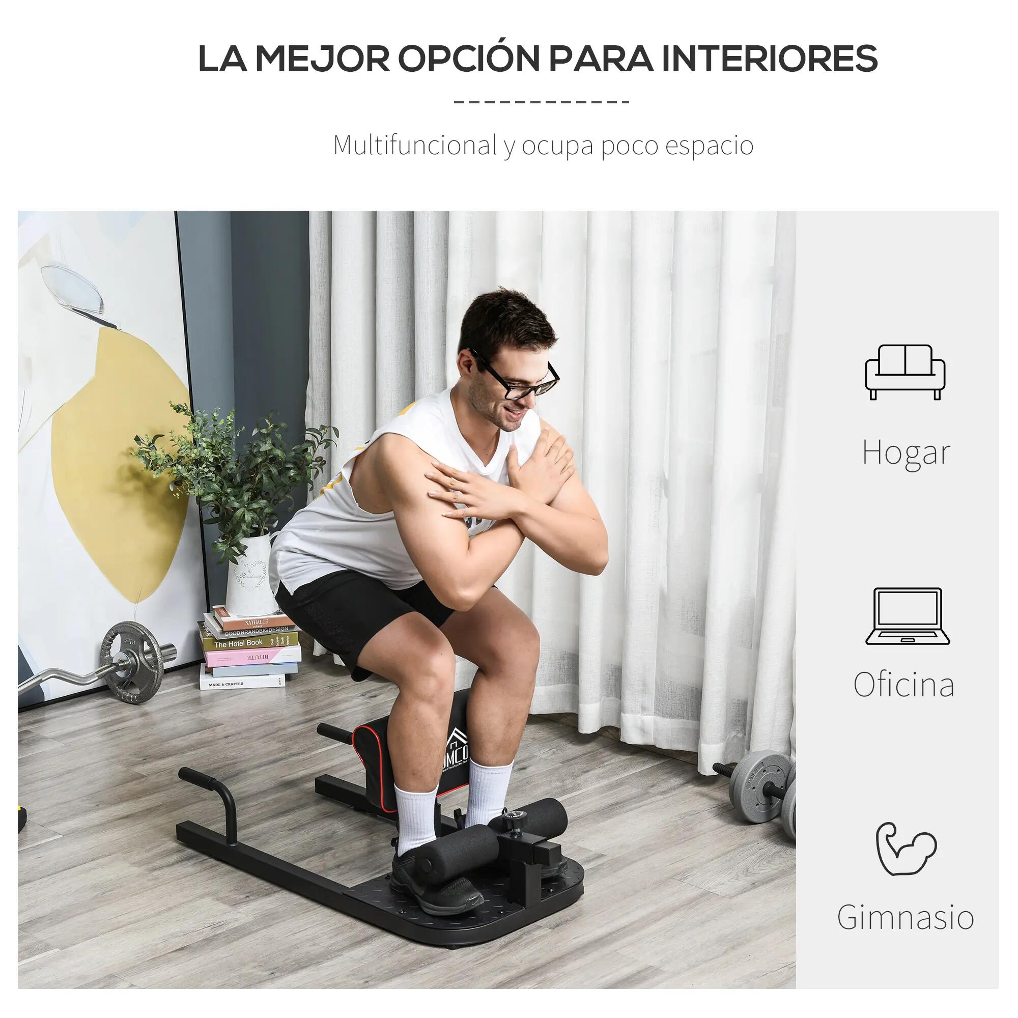 Appareil de musculation abdominale 3 en 1, planche multifonctionnelle pour squat 9/9