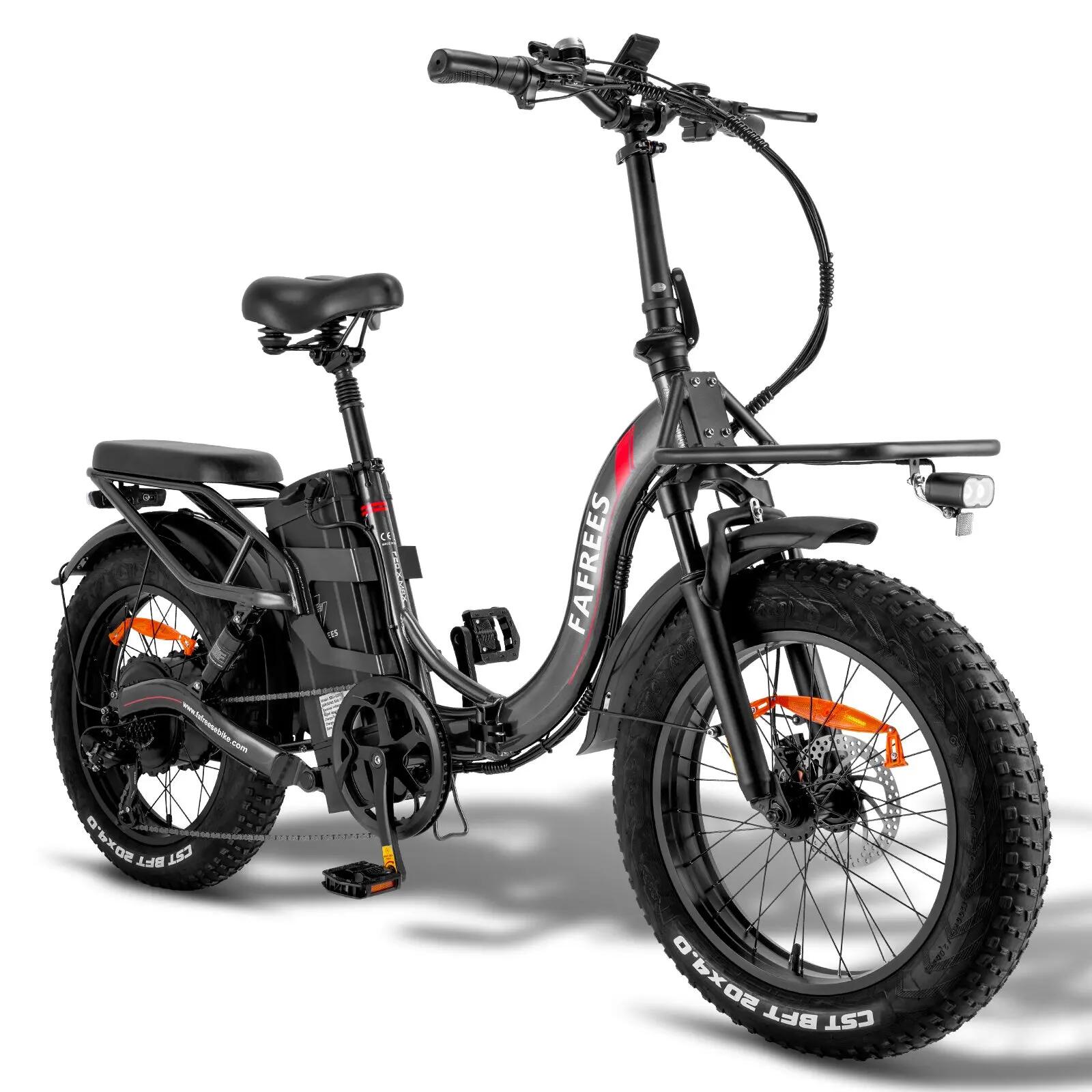 Bici Elettrica FAFREES F20 XM 750W48V30Ah Sospensione Tripla - Gray 3/5