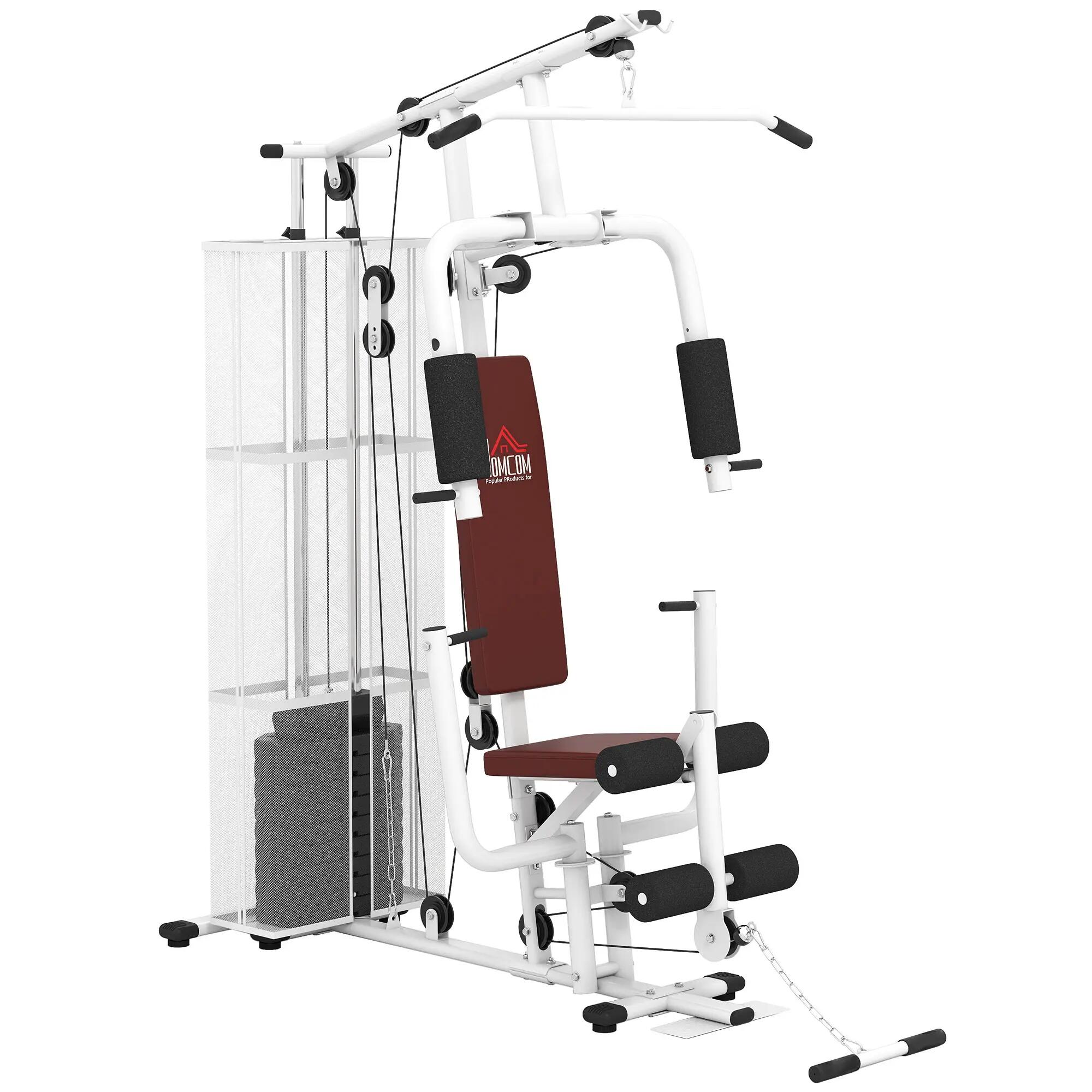 Station de fitness multifonctionnelle pour la maison et la salle de sport, avec 2/9