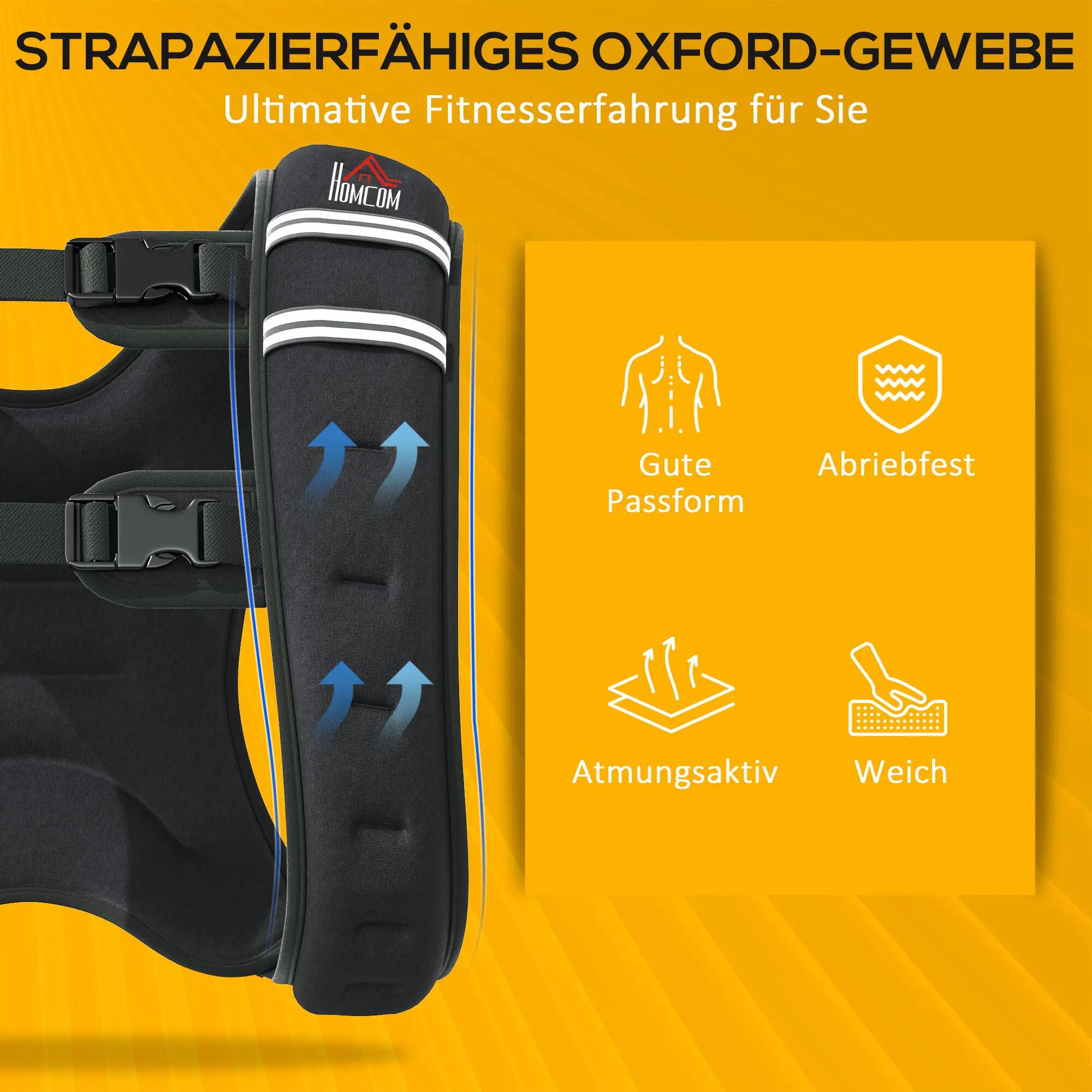 Gilet lesté de 10 kg pour la course à pied, unisexe, idéal pour la musculation, 6/9