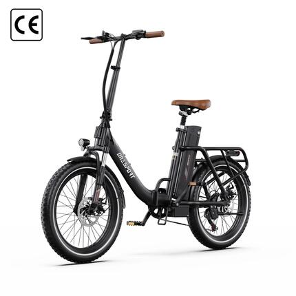 Vélo Électrique Pliable ONESPORT OT16 Pro, Batterie 48V 17AH, Pneu 20*3.0in