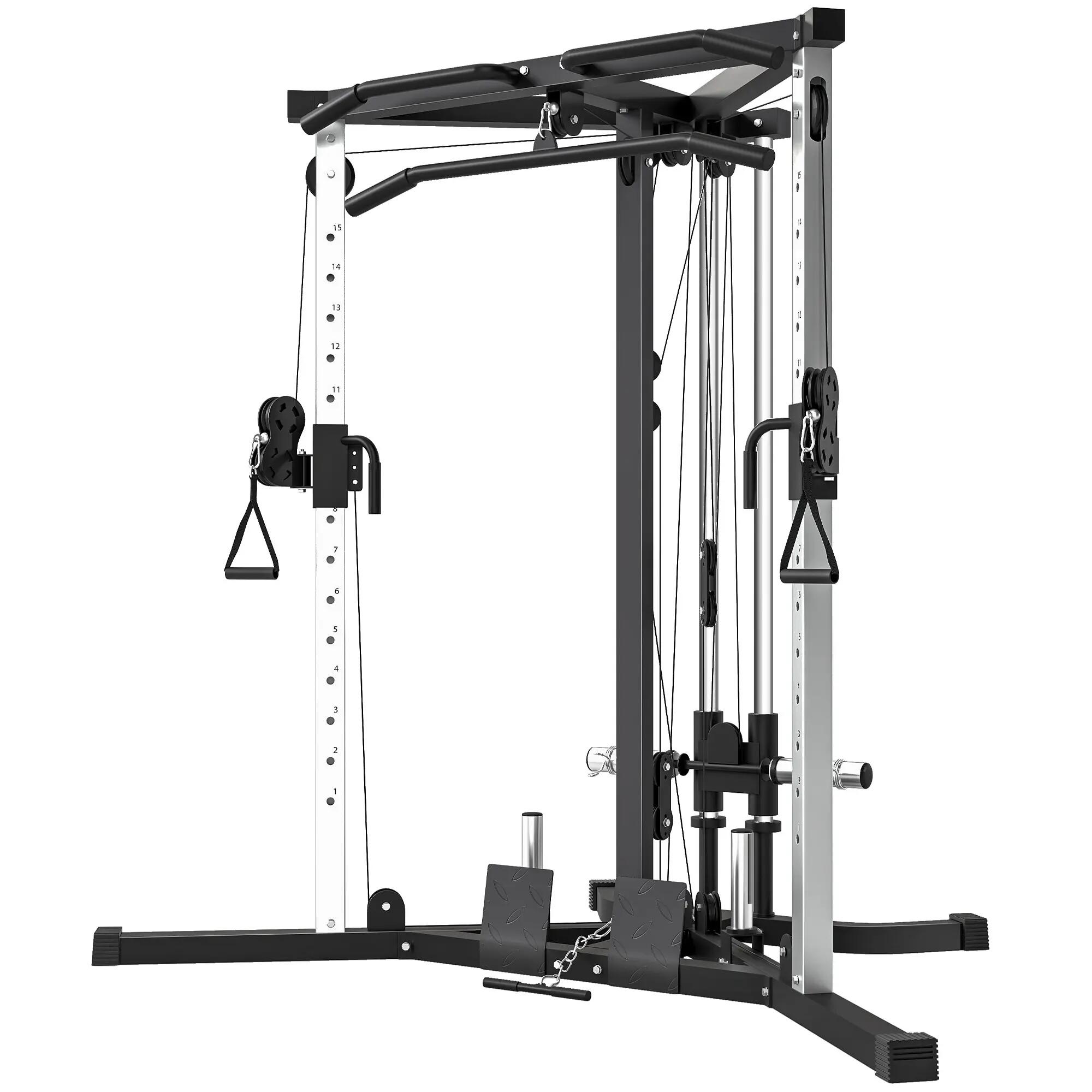 Appareil de musculation multi-stations, capacité de charge de 120 kg, 170 x 139 2/9