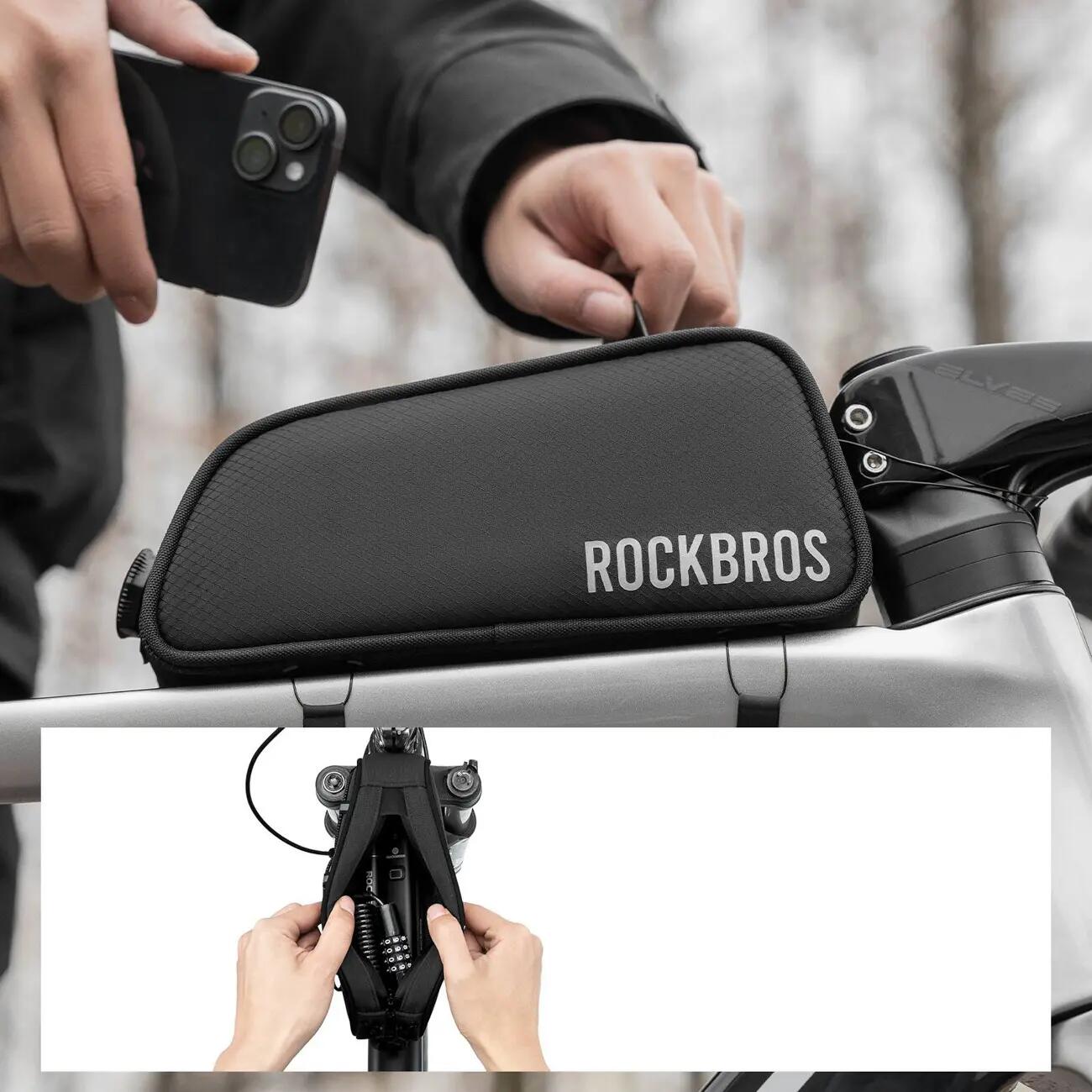 Waterdichte fietsframetas 0,7 l 5/5