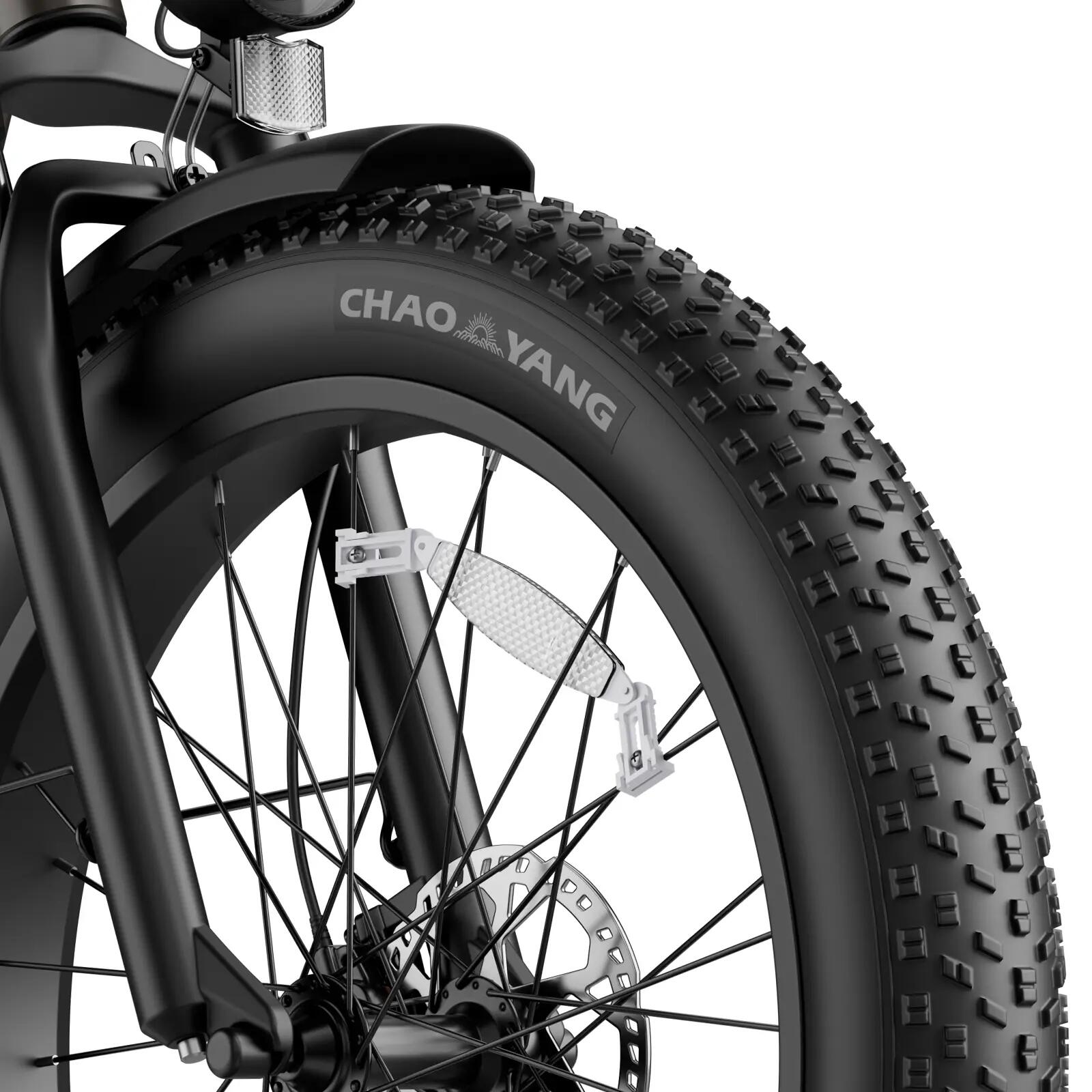 Bicicleta eléctrica para adultos F26 Rover, neumáticos 26×4,0", batería 48V 20Ah 7/8