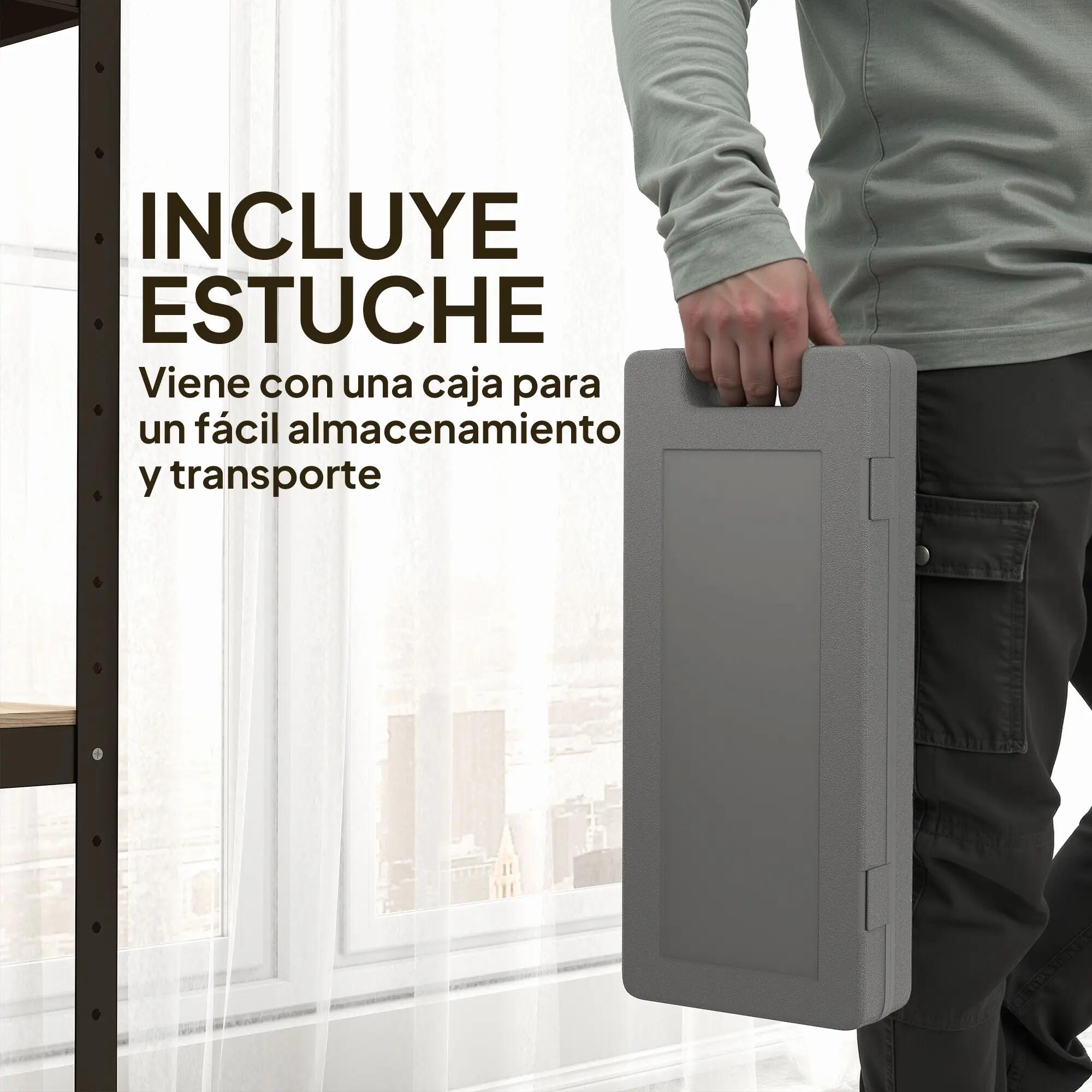 Ensemble de 6 haltères hexagonales (1,5 kg, 1 kg et 0,5 kg) avec revêtement PU e 8/9