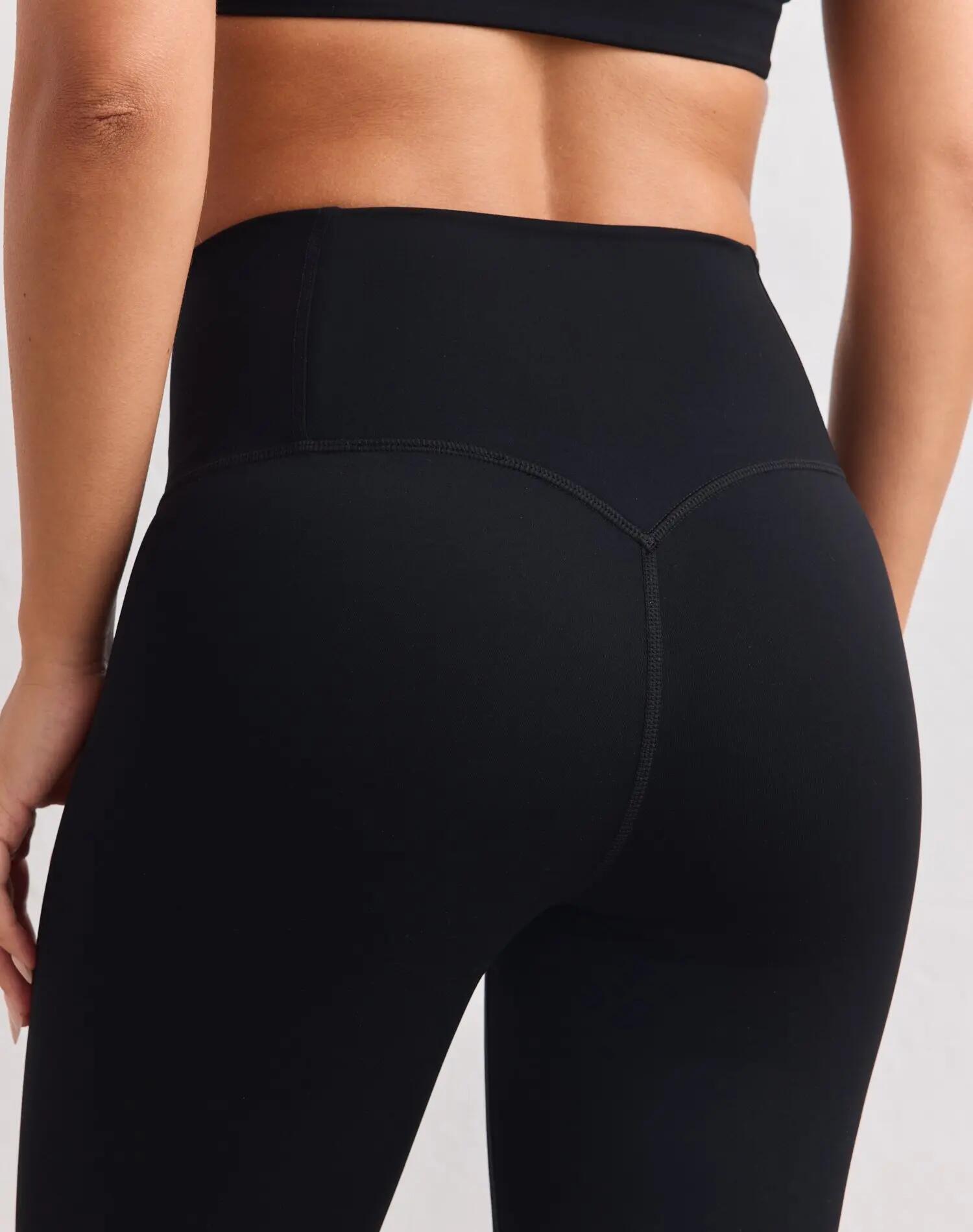 Leggings Mujer Entrenamiento Cintura Alta Con Bolsillo Sculpting Fit Negro 6/6