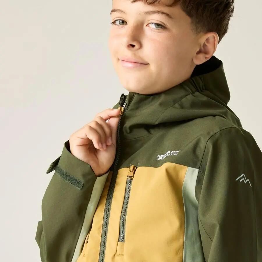Veste imperméable enfant Regatta Highton 2/7