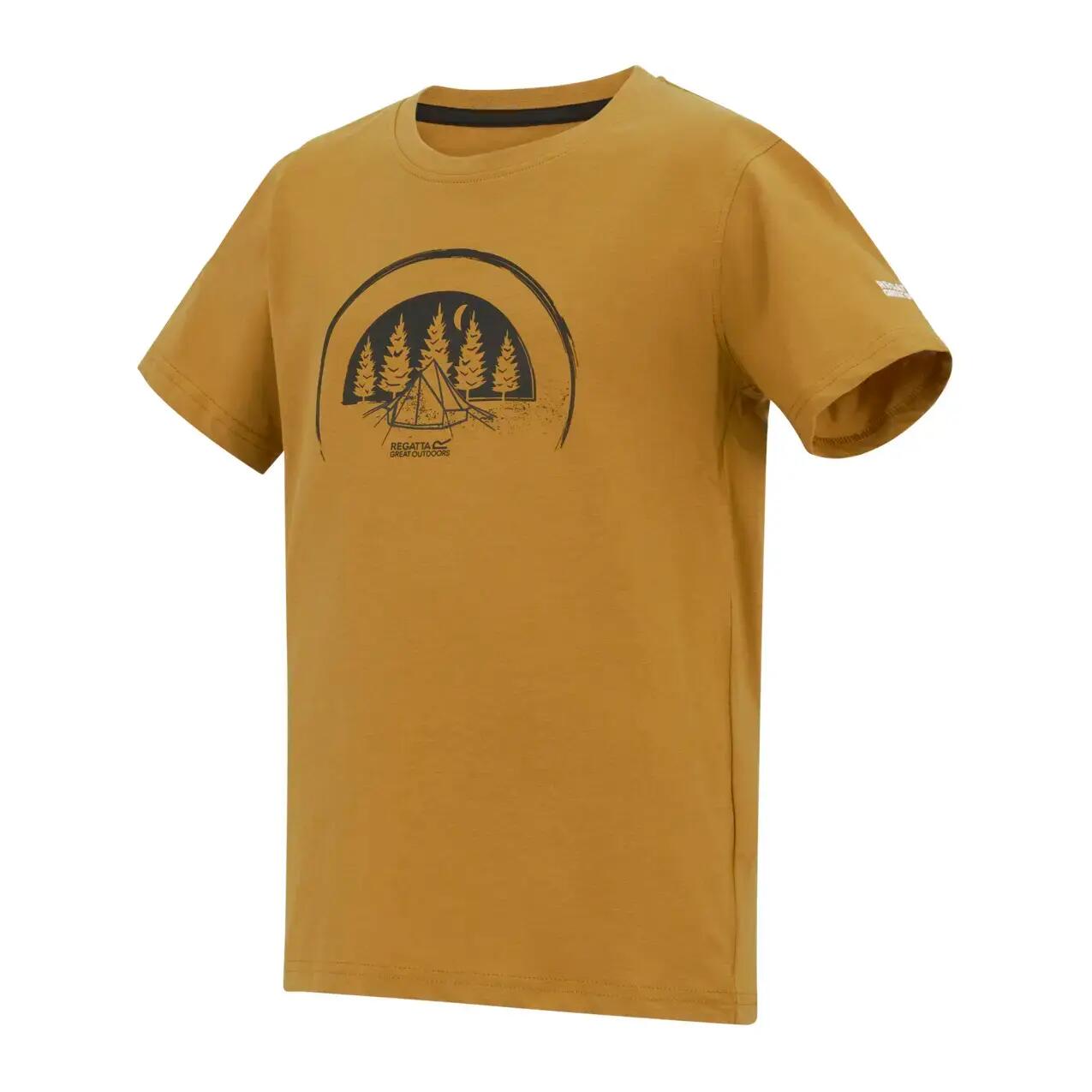 T-shirt da bambino in cotone Regatta Bosley 3/7