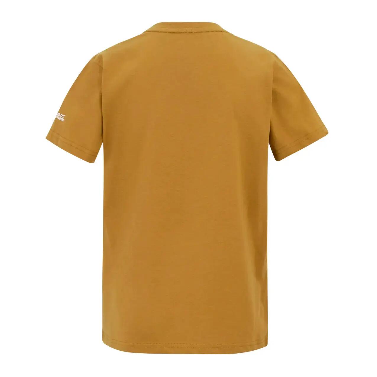 T-shirt da bambino in cotone Regatta Bosley 2/7