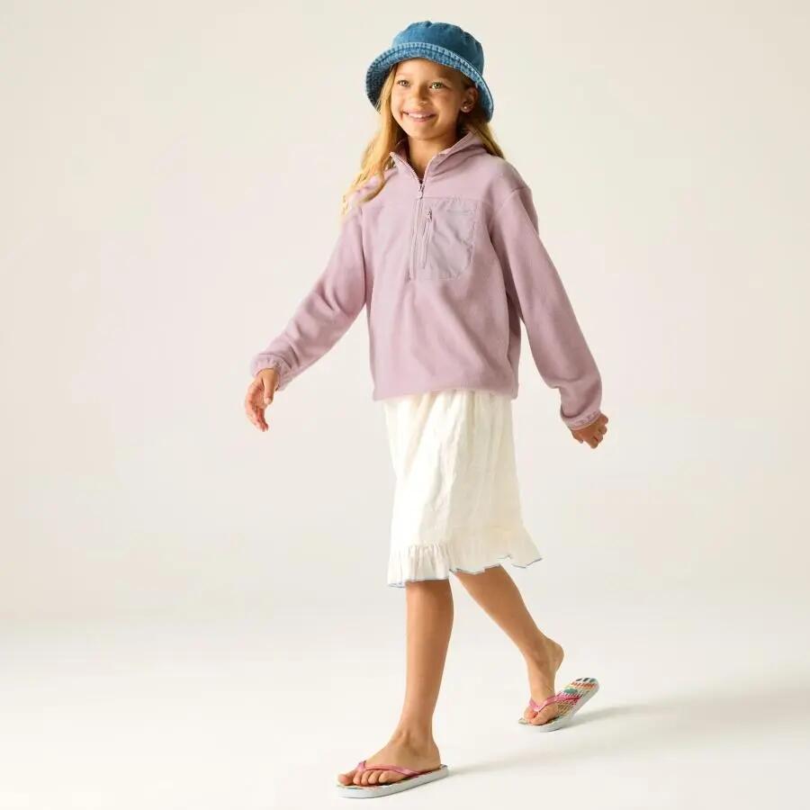 Kinderfleece met halve rits Regatta Frankie 4/7