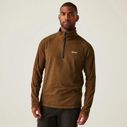 Fleecejacke Bergwandern Herren Montes - grau