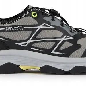 Regatta Blaze Walking Shoes-Grey/Black/Lime