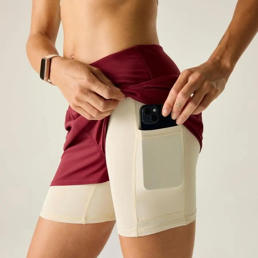 Short 2 en 1 femme Dare 2B Nimble 6/7