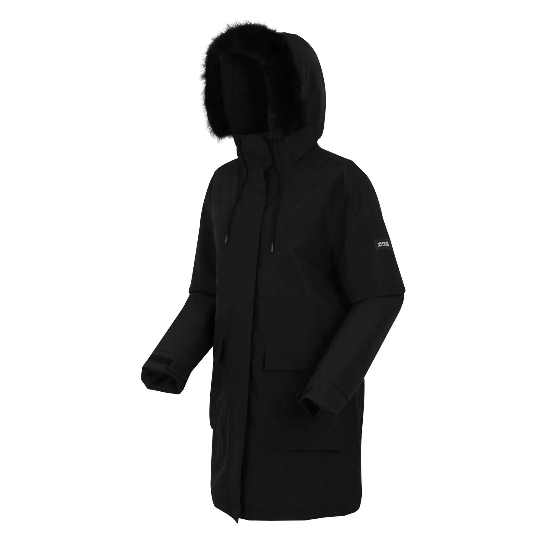 Damen wasserdichte Parka mit Kapuze Regatta Sabinka 3/7