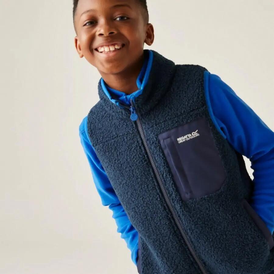 Mouwloze fleece voor kinderen Regatta Frankie 3/7