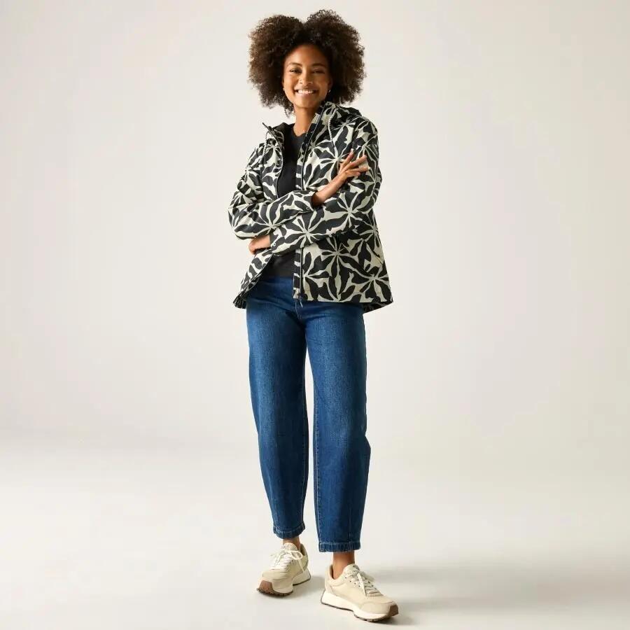 Regenjacke mit Kapuze für Damen Regatta Bayletta 5/7